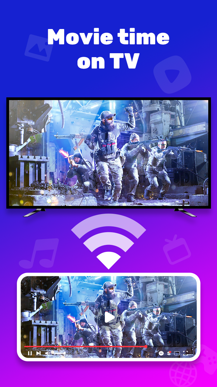 اسکرین شات 4 برنامه Screen Mirroring in smart view