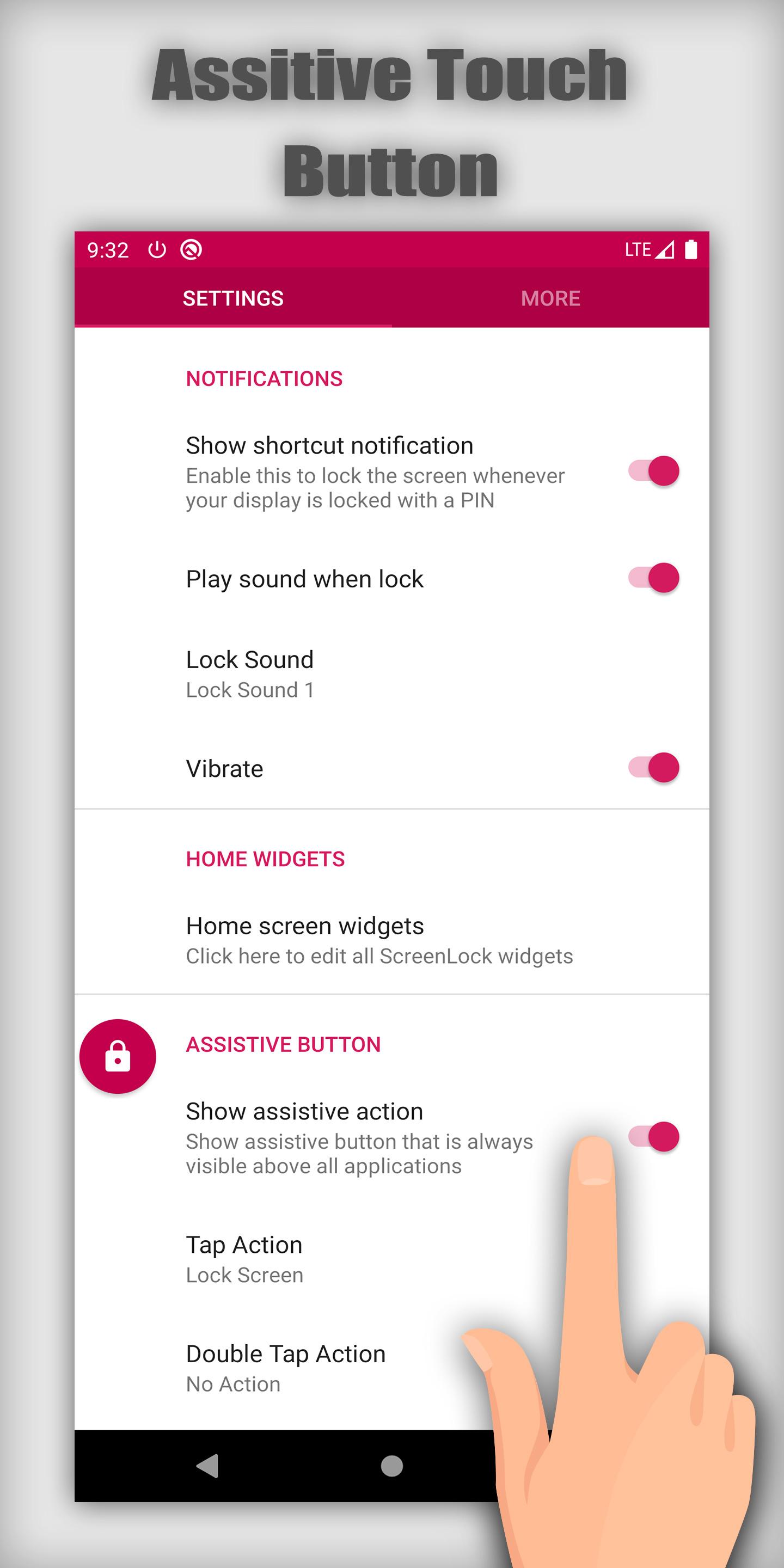 اسکرین شات 3 برنامه Screen lock and off - Sensors