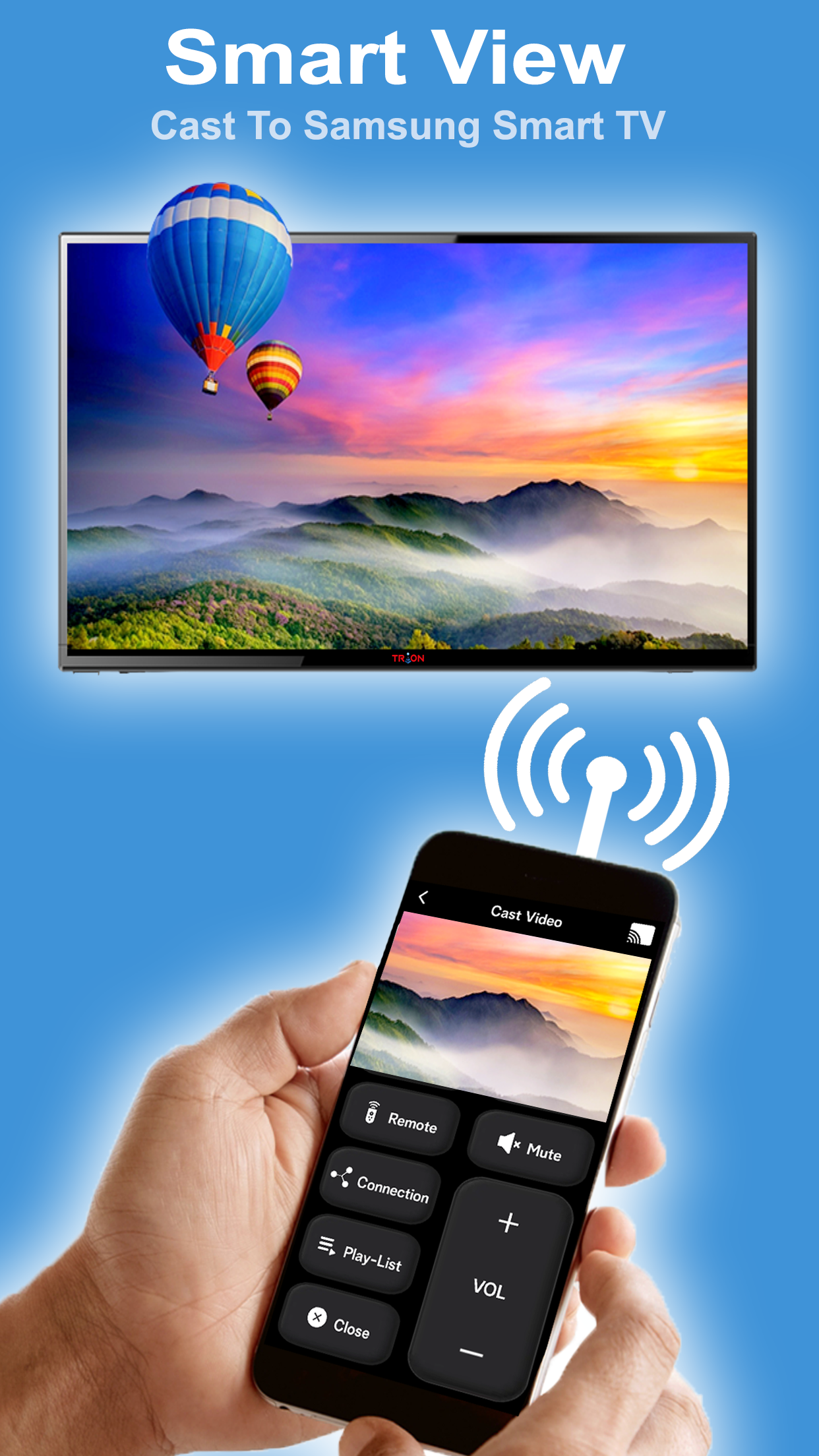 اسکرین شات 1 برنامه Samsung Smart View TV Cast