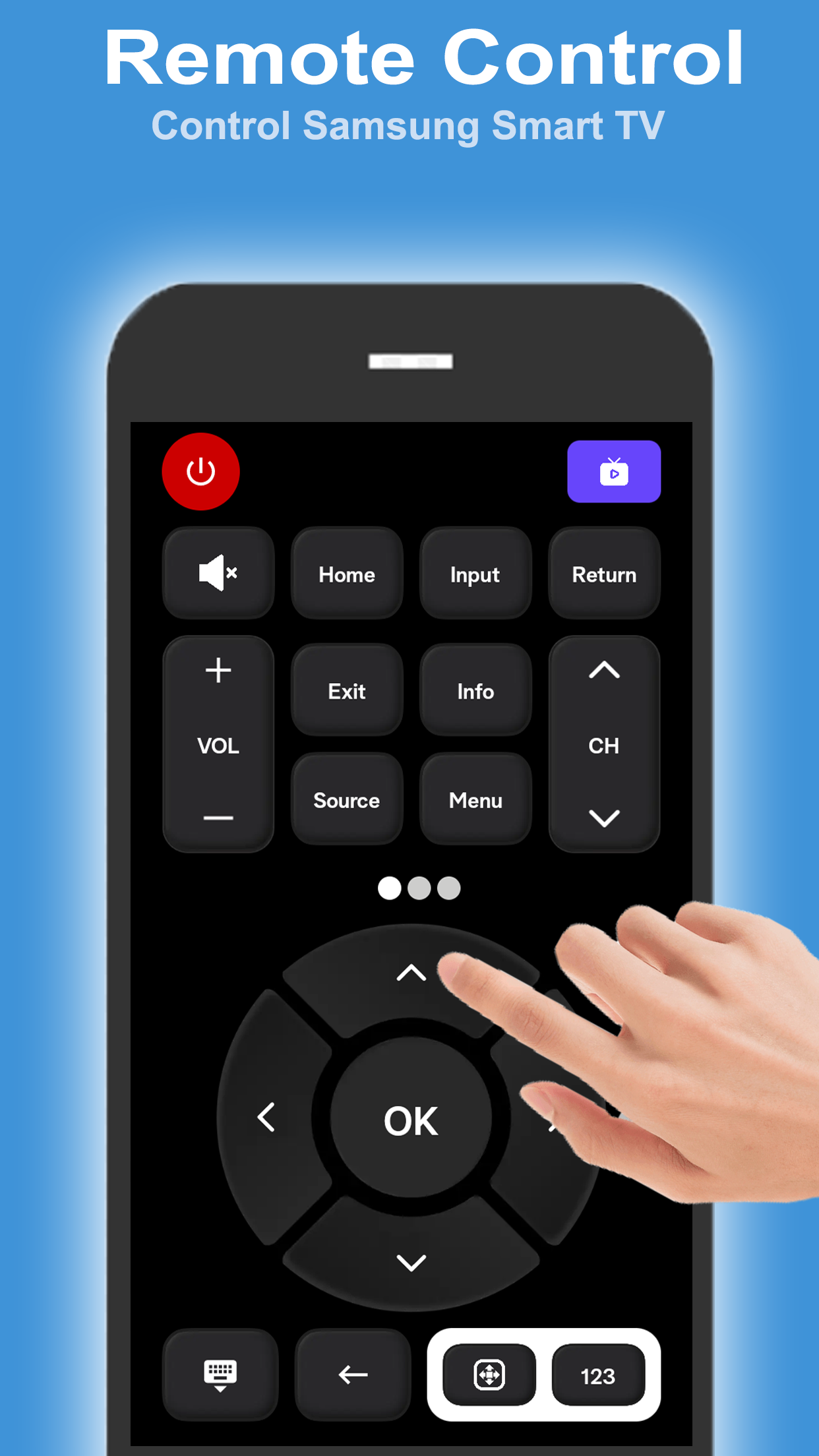 اسکرین شات 2 برنامه Samsung Smart View TV Cast