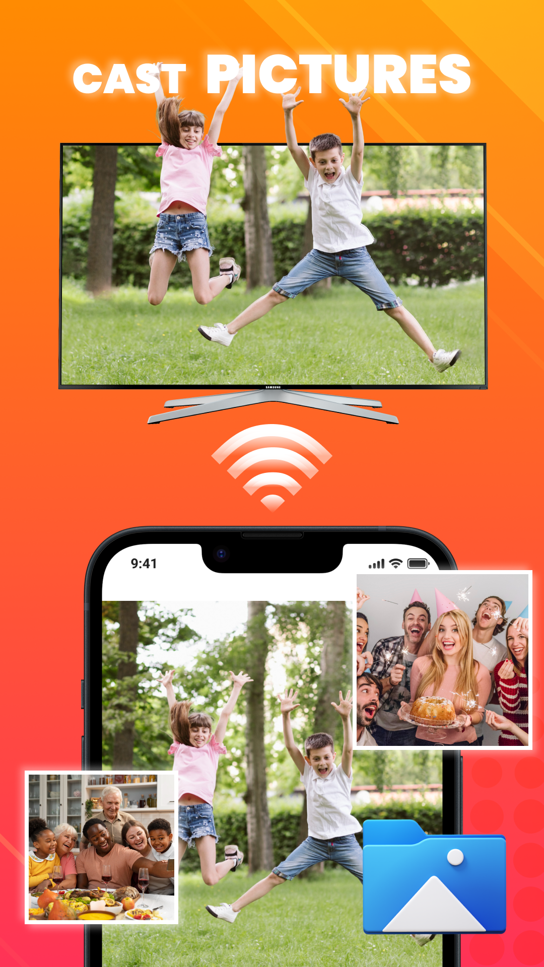 اسکرین شات 3 برنامه Smart TV Cast: Screen Share