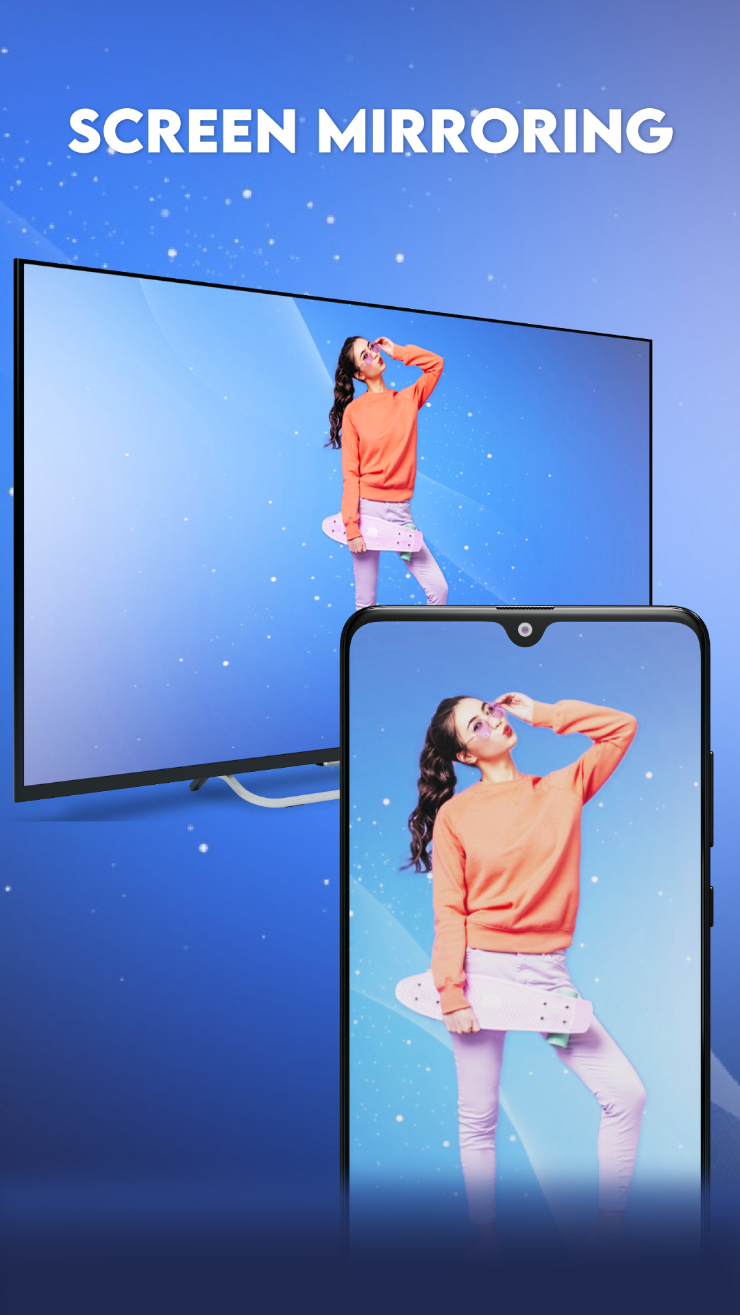 اسکرین شات 1 برنامه Screen Mirroring & Cast to TV