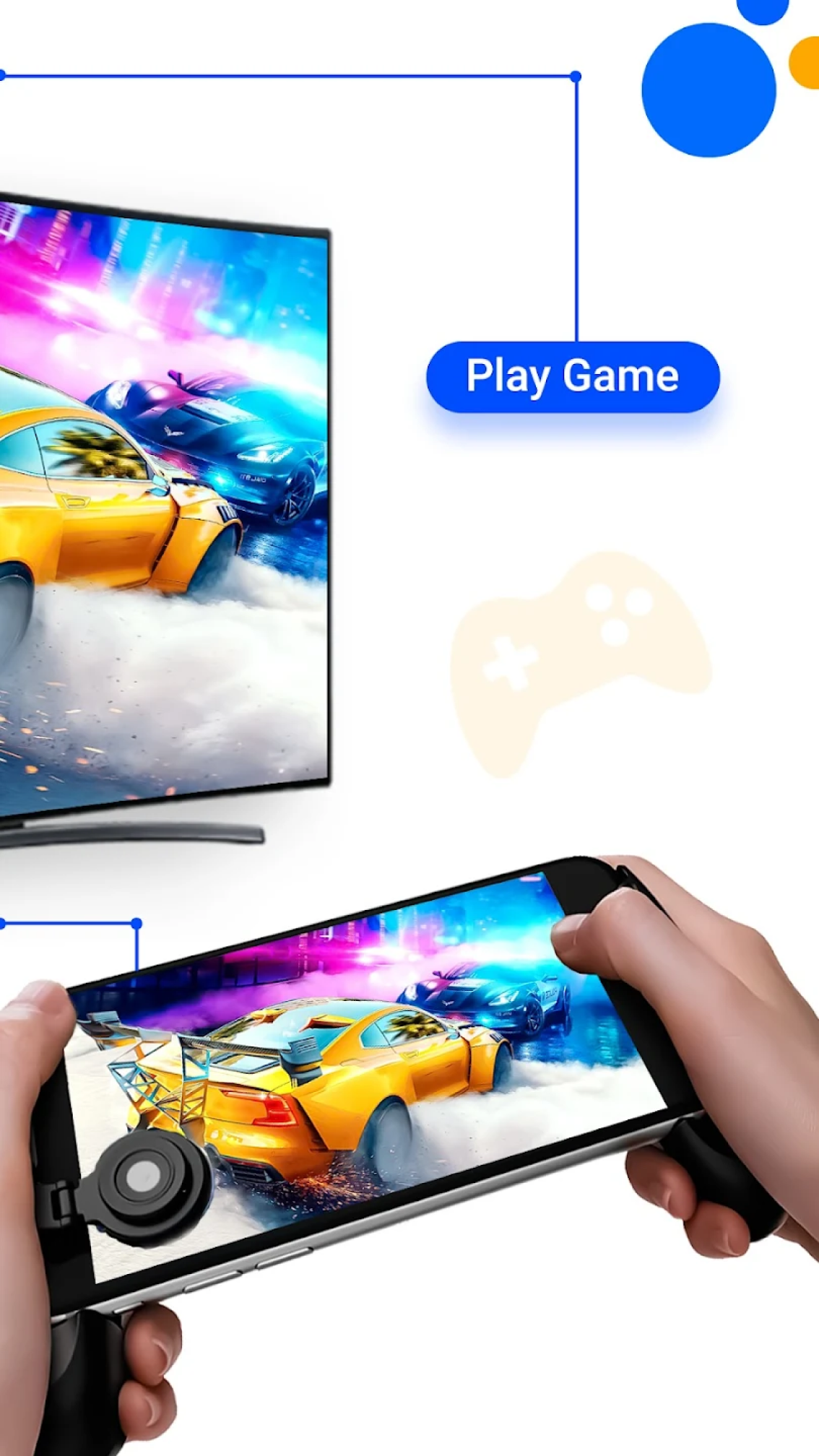 اسکرین شات 3 برنامه Screen Mirroring HD Cast To TV