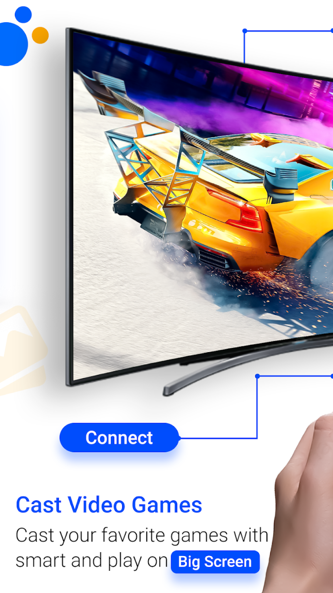 اسکرین شات 2 برنامه Screen Mirroring HD Cast To TV
