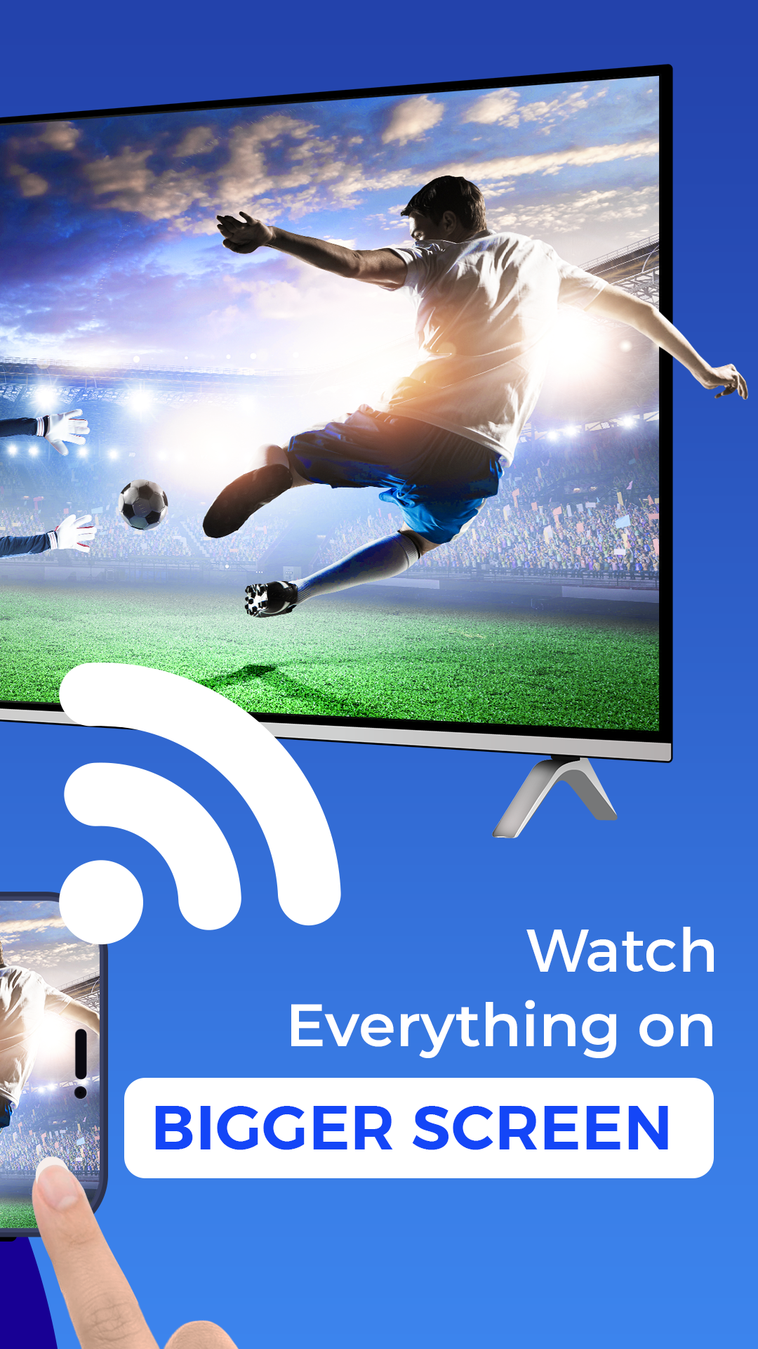 اسکرین شات 2 برنامه Cast to TV - Screen Mirroring