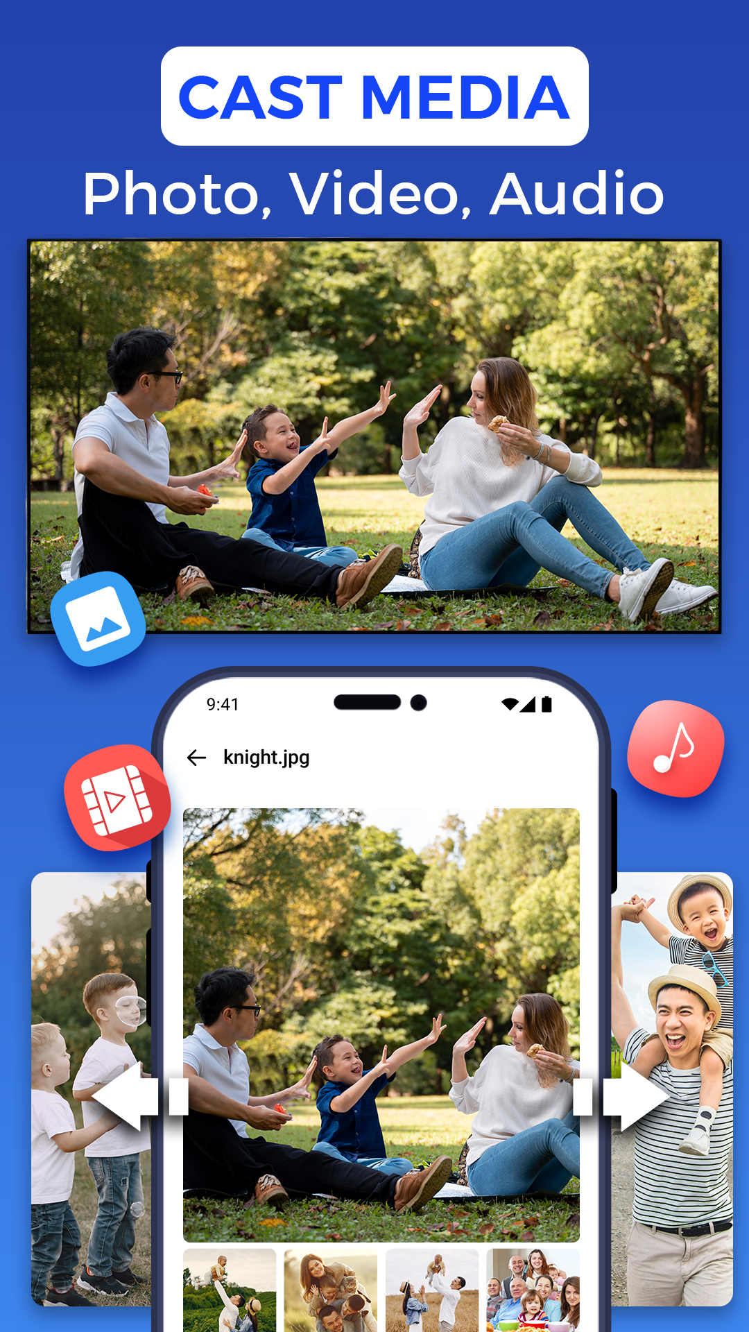 اسکرین شات 3 برنامه Cast to TV - Screen Mirroring