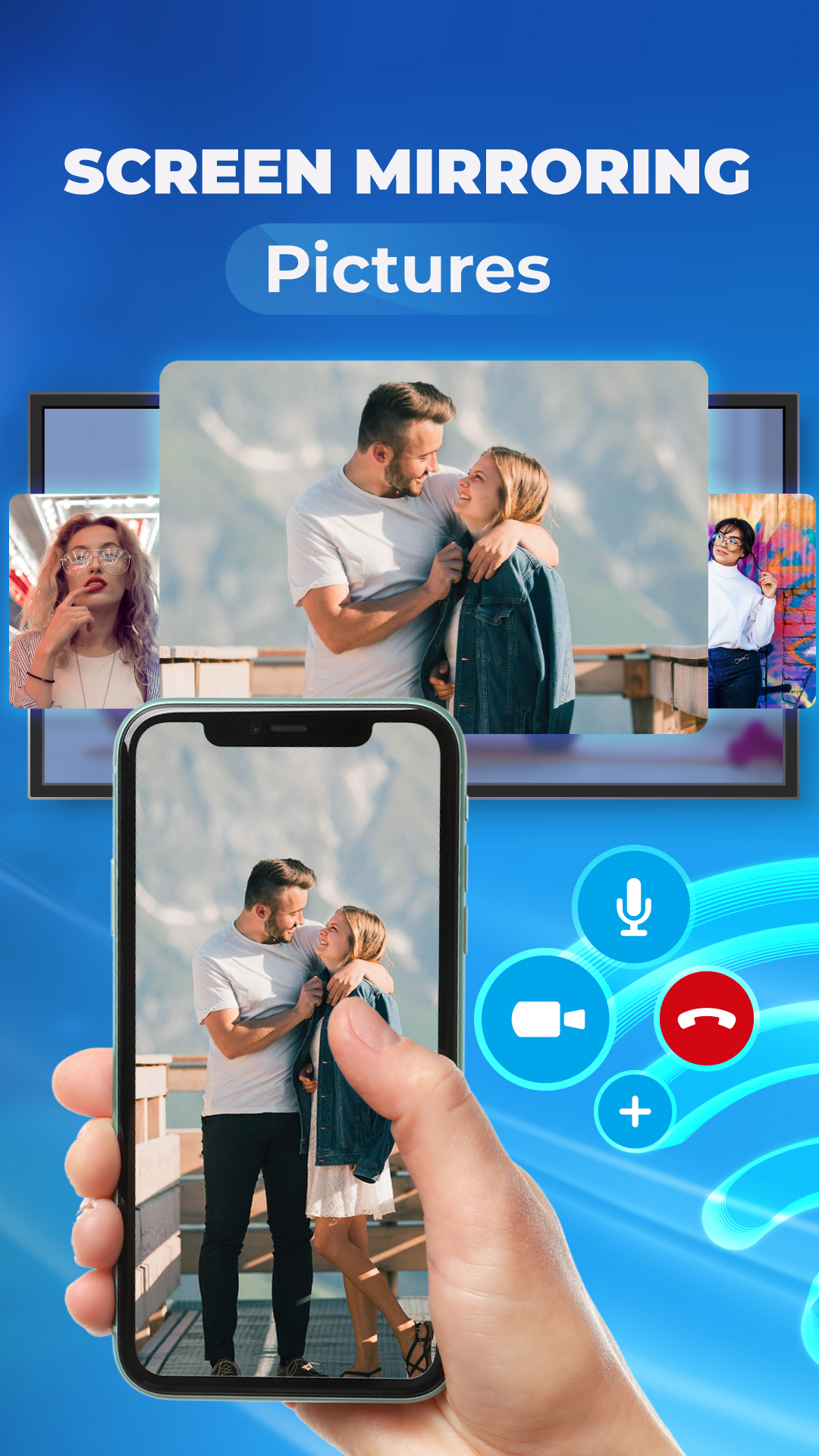 اسکرین شات 2 برنامه Screen Mirroring & Cast To TV