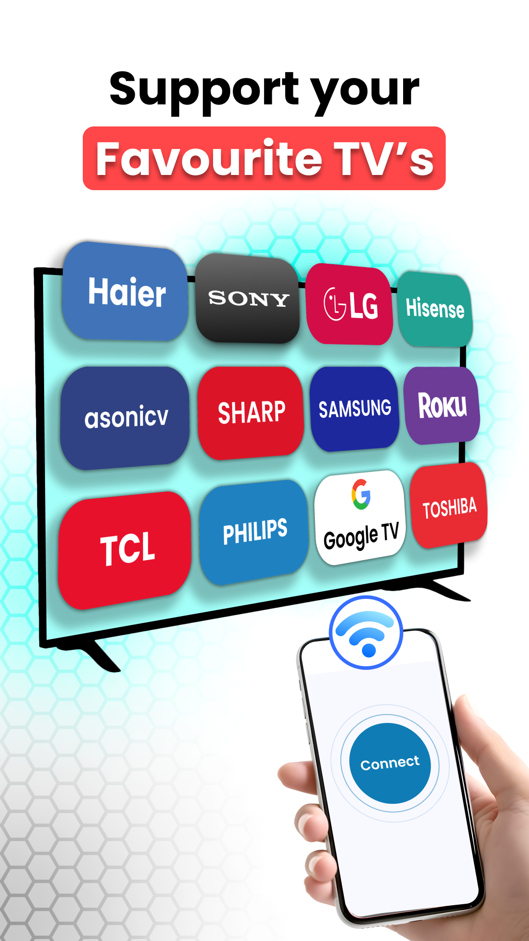 اسکرین شات 2 برنامه Screen Mirroring - Miracast TV
