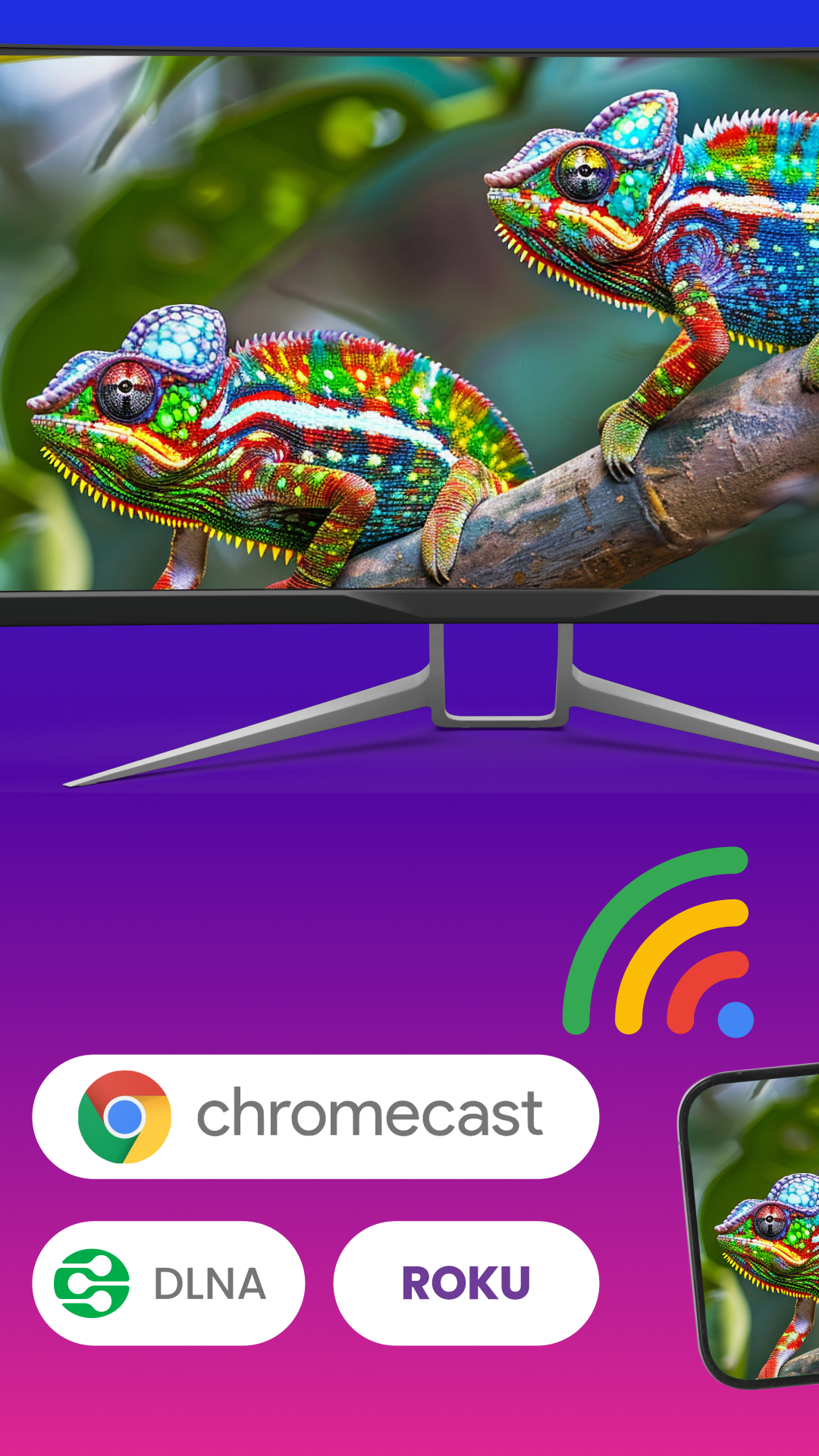 اسکرین شات 6 برنامه Screen Mirroring - Miracast TV