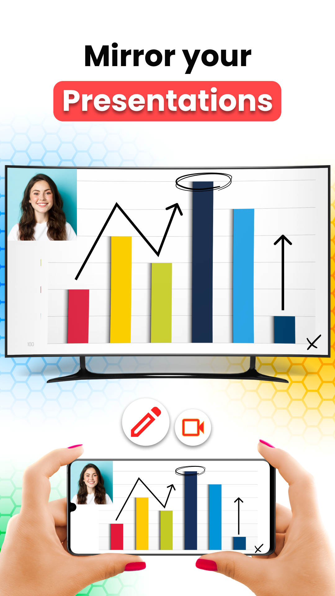 اسکرین شات 3 برنامه Screen Mirroring - Miracast TV