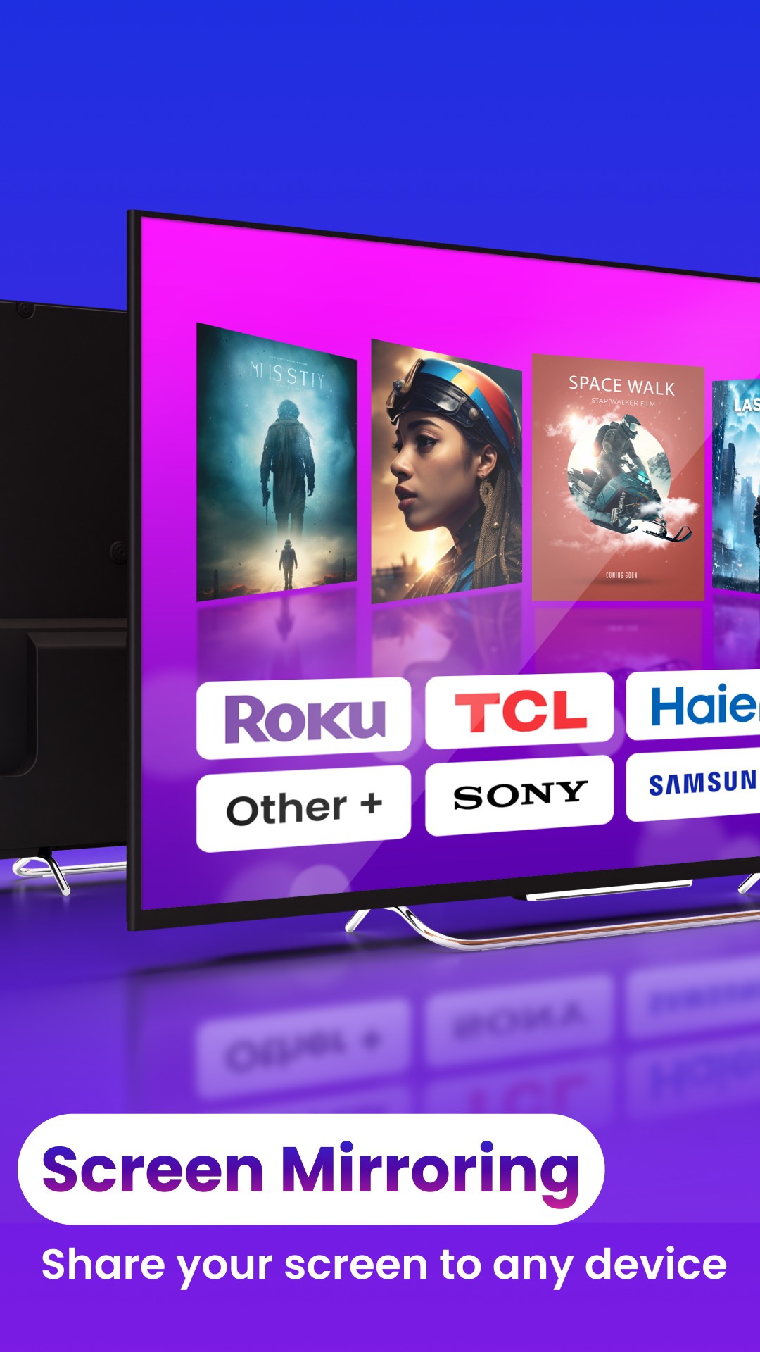 اسکرین شات 2 برنامه Screen Mirroring - Miracast TV