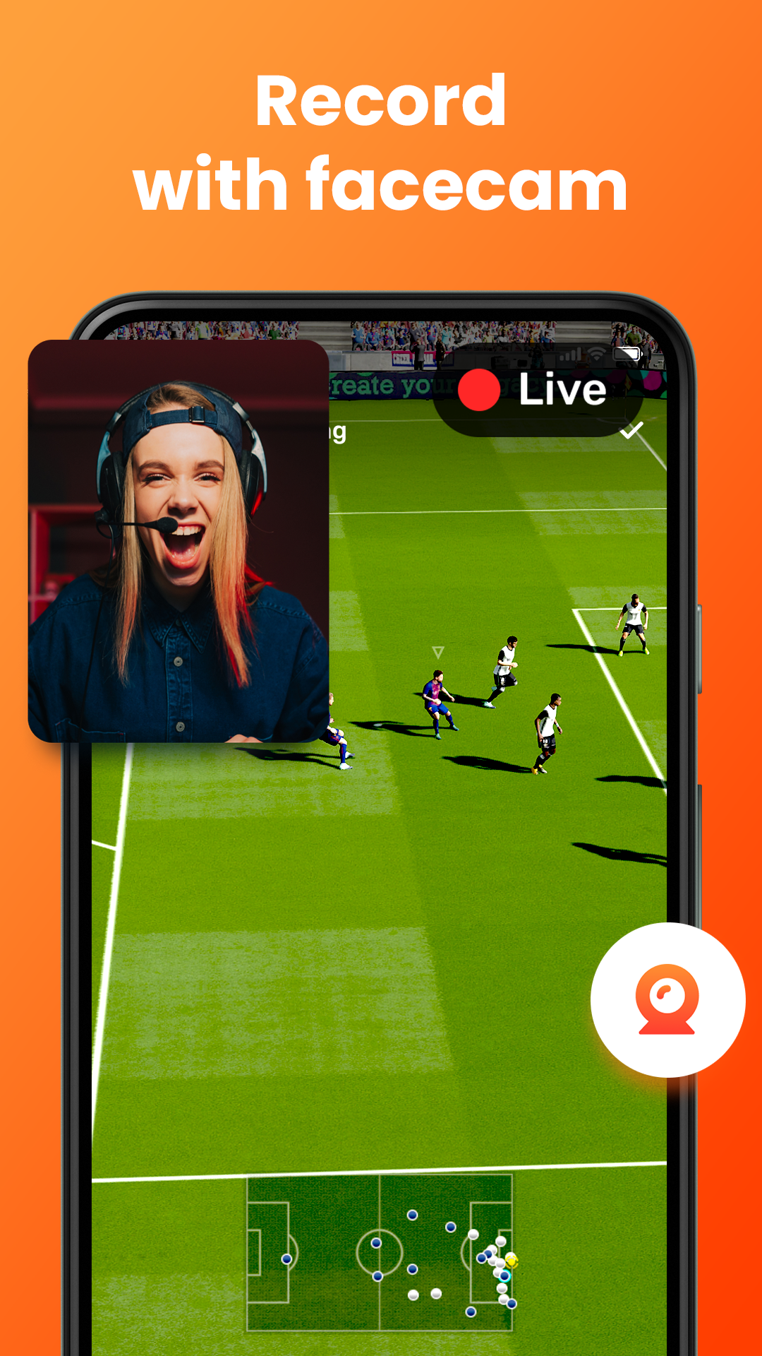 اسکرین شات 3 برنامه Screen Recorder For Android