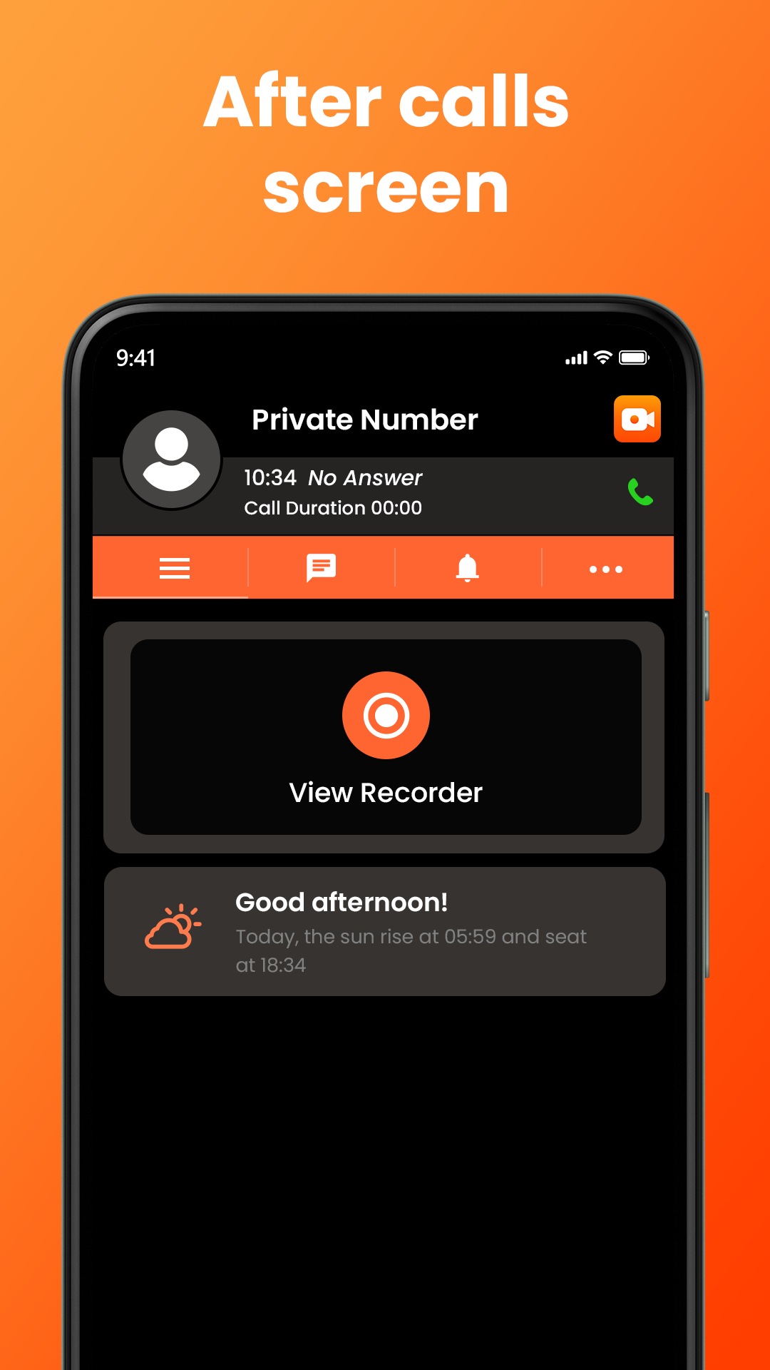 اسکرین شات 4 برنامه Screen Recorder For Android
