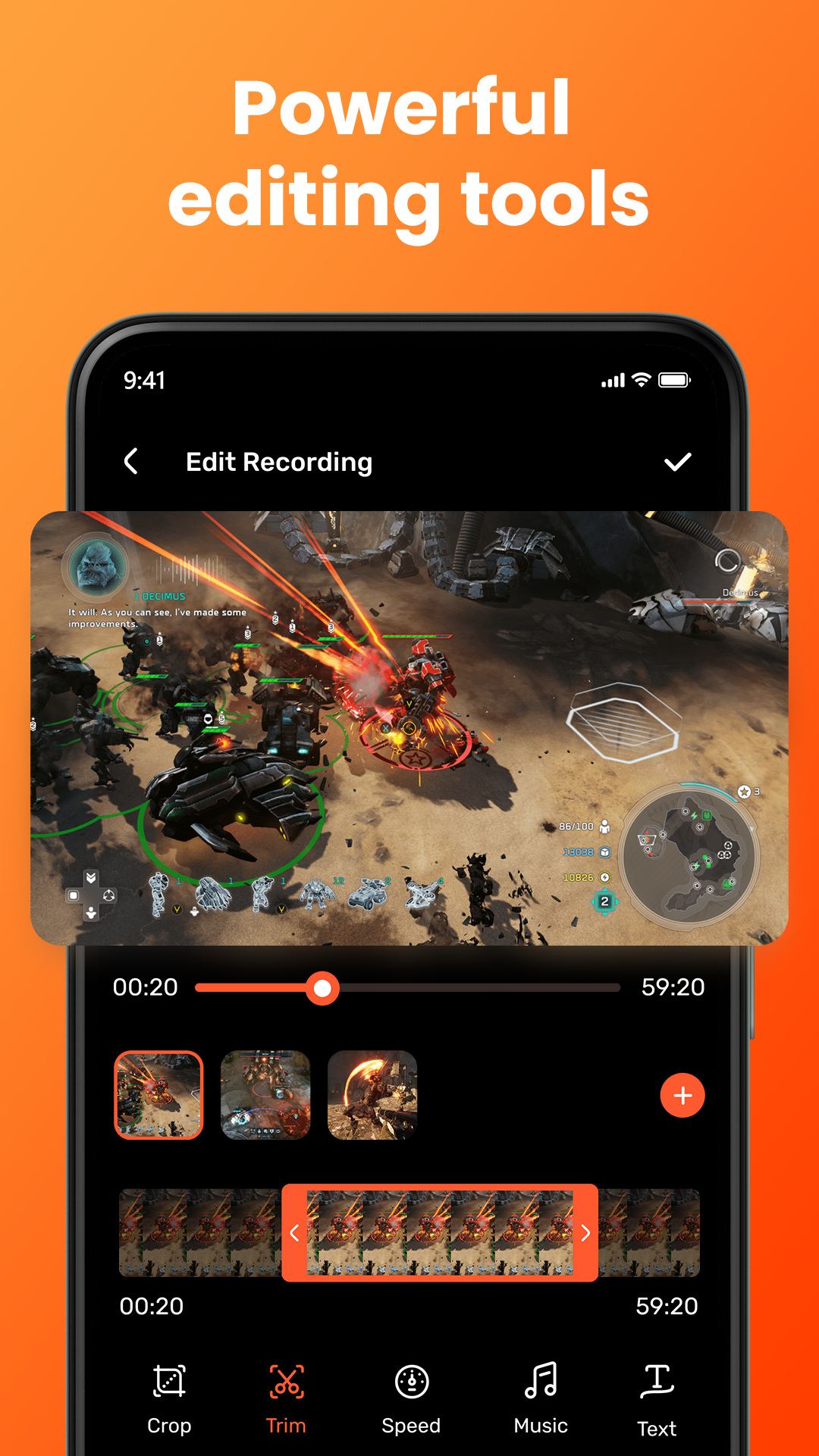 اسکرین شات 2 برنامه Screen Recorder For Android