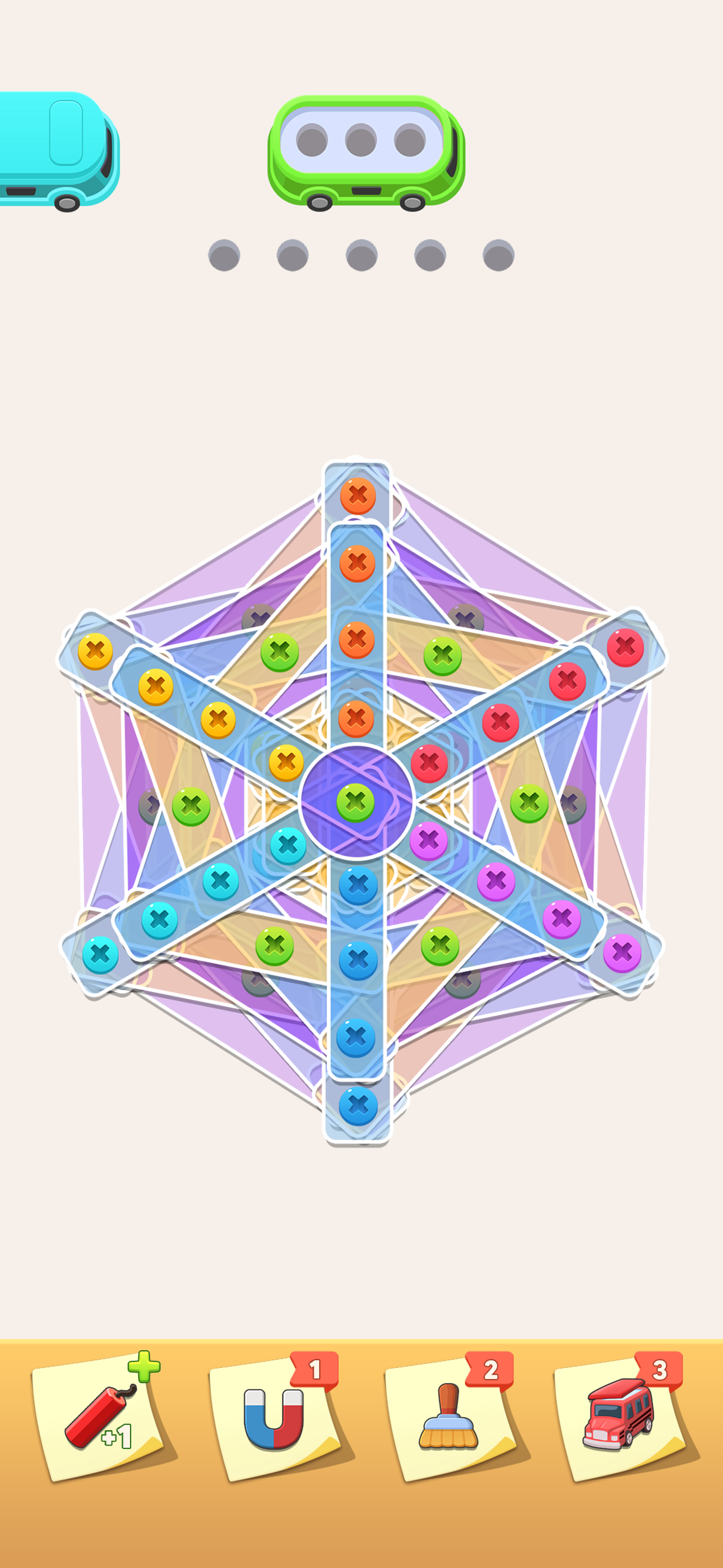 اسکرین شات 4 بازی Screw Pin - Nuts Jam