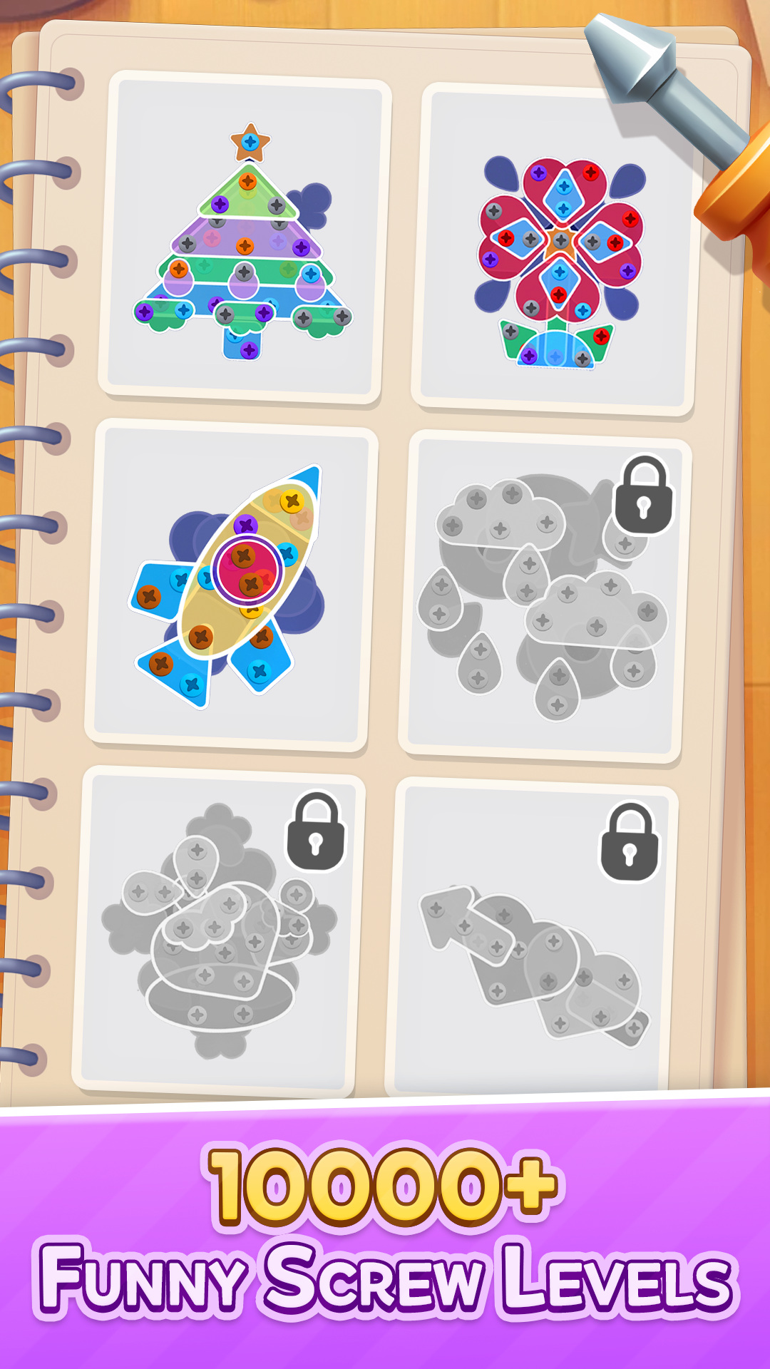 اسکرین شات 5 بازی Screw Master®: Nuts Jam Puzzle