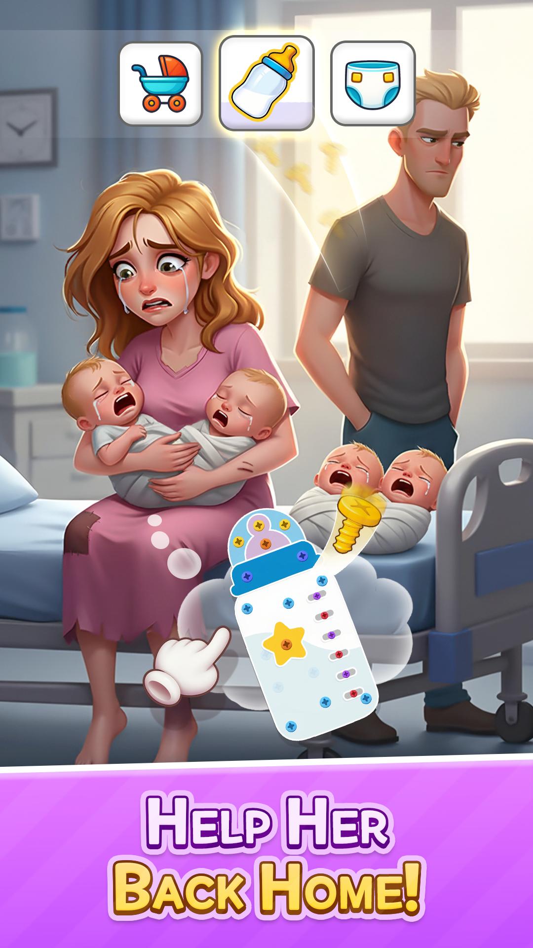 اسکرین شات 1 بازی Screw Master®: Nuts Jam Puzzle