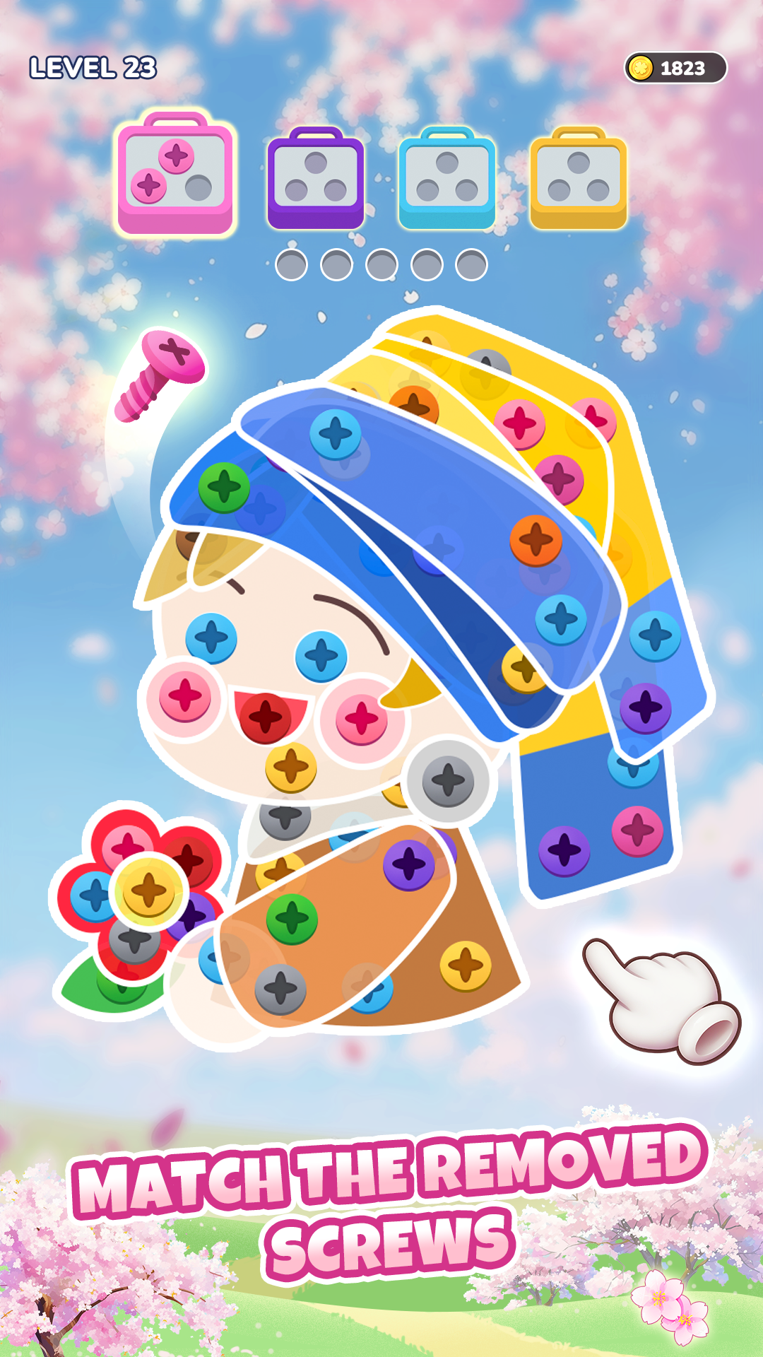 اسکرین شات 2 بازی Screw Master: Nuts Jam Puzzle