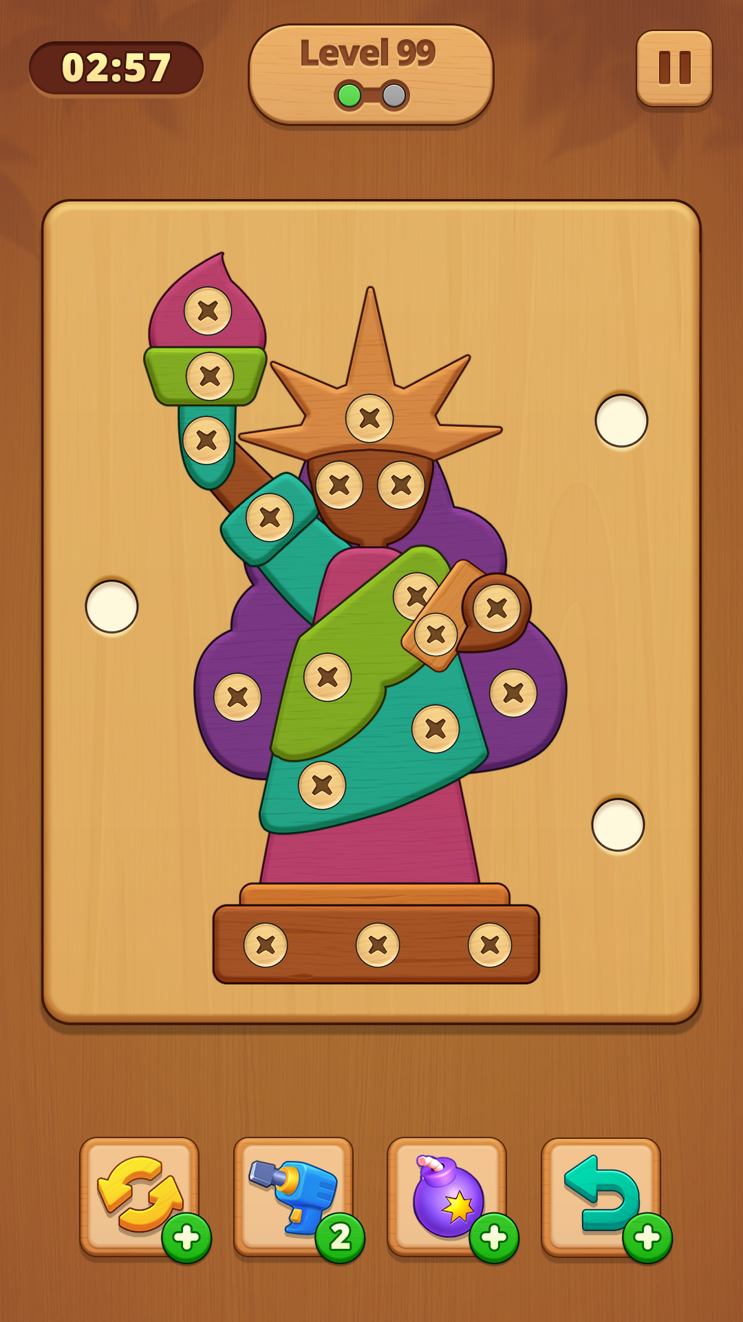 اسکرین شات 6 بازی Family Savior: Screw Puzzle