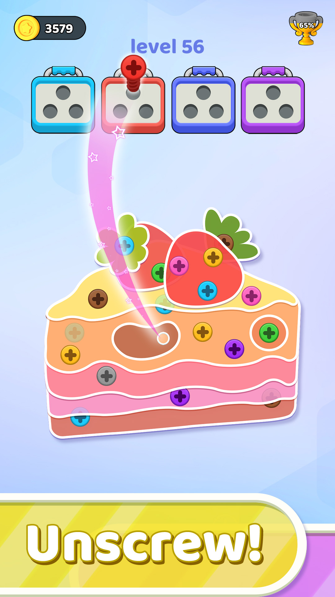 اسکرین شات 5 بازی Screw Out Master: Story Puzzle