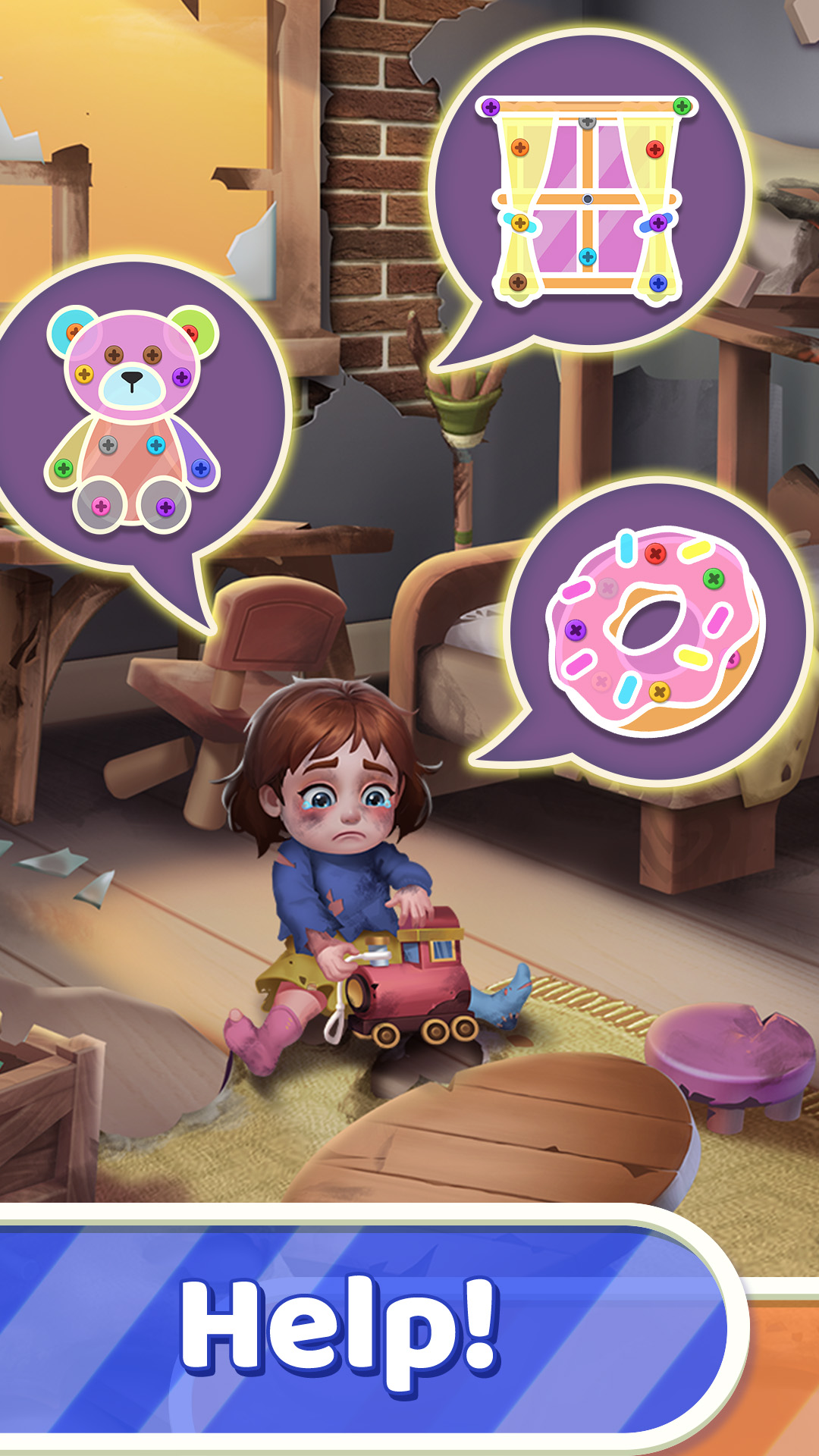 اسکرین شات 3 بازی Screw Out Master: Story Puzzle