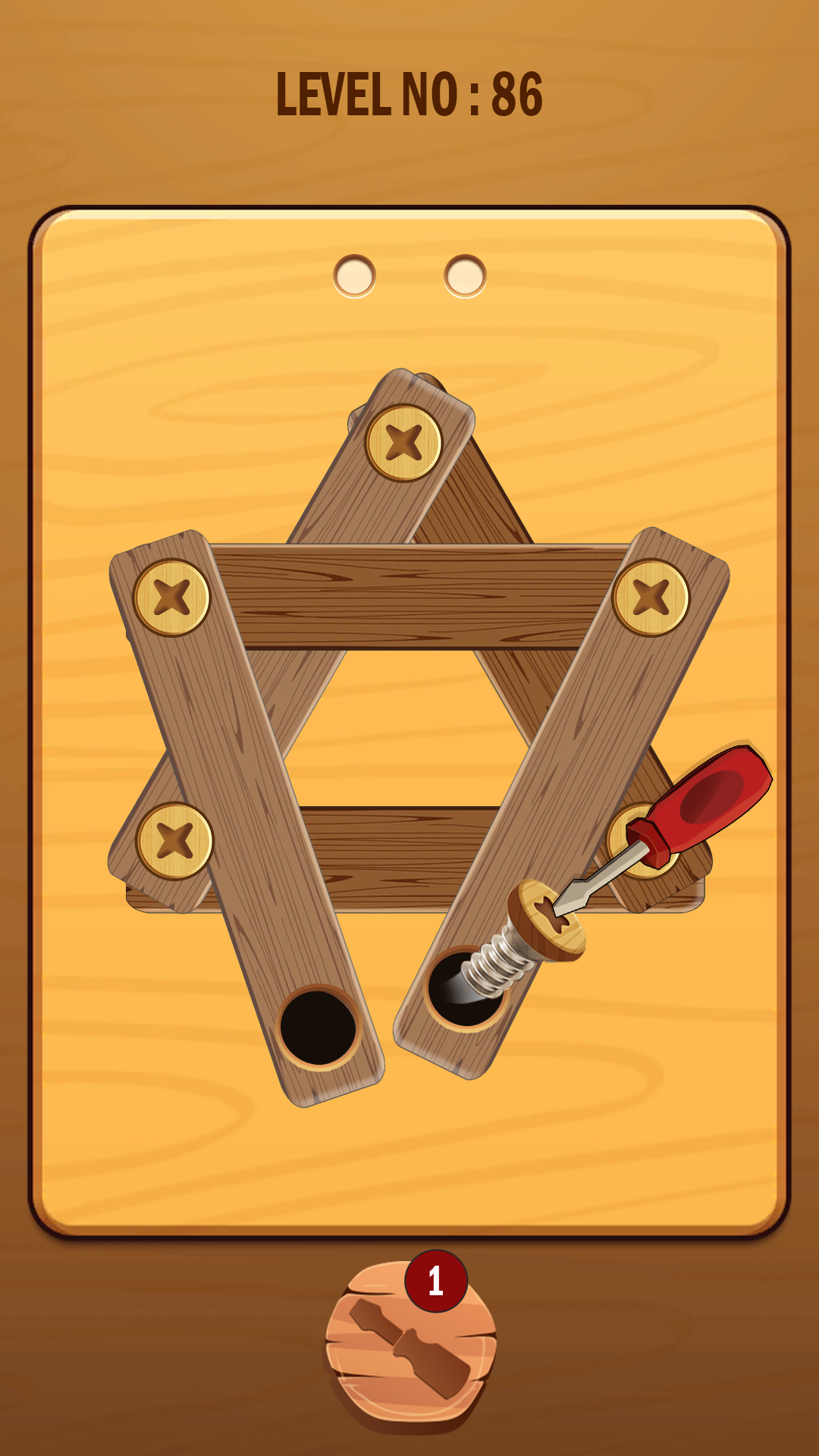 اسکرین شات 2 بازی Woodley: Wood Screw Puzzle