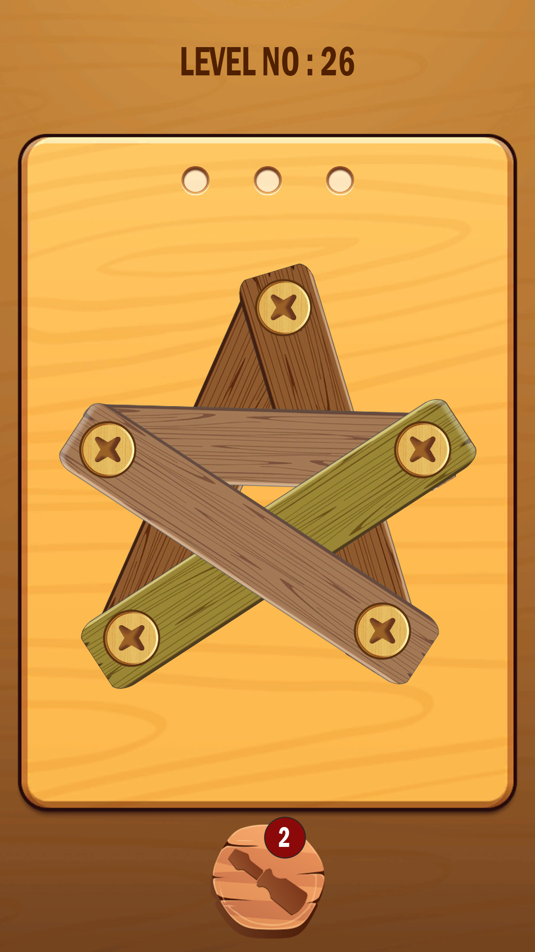 اسکرین شات 4 بازی Woodley: Wood Screw Puzzle