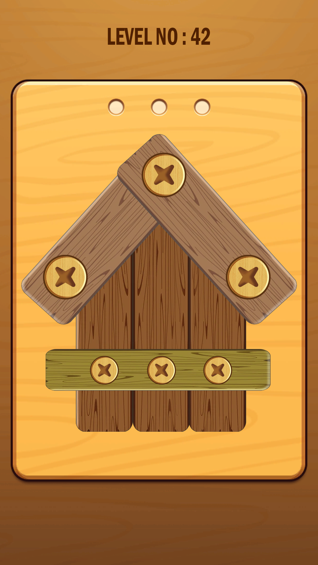 اسکرین شات 1 بازی Woodley: Wood Screw Puzzle