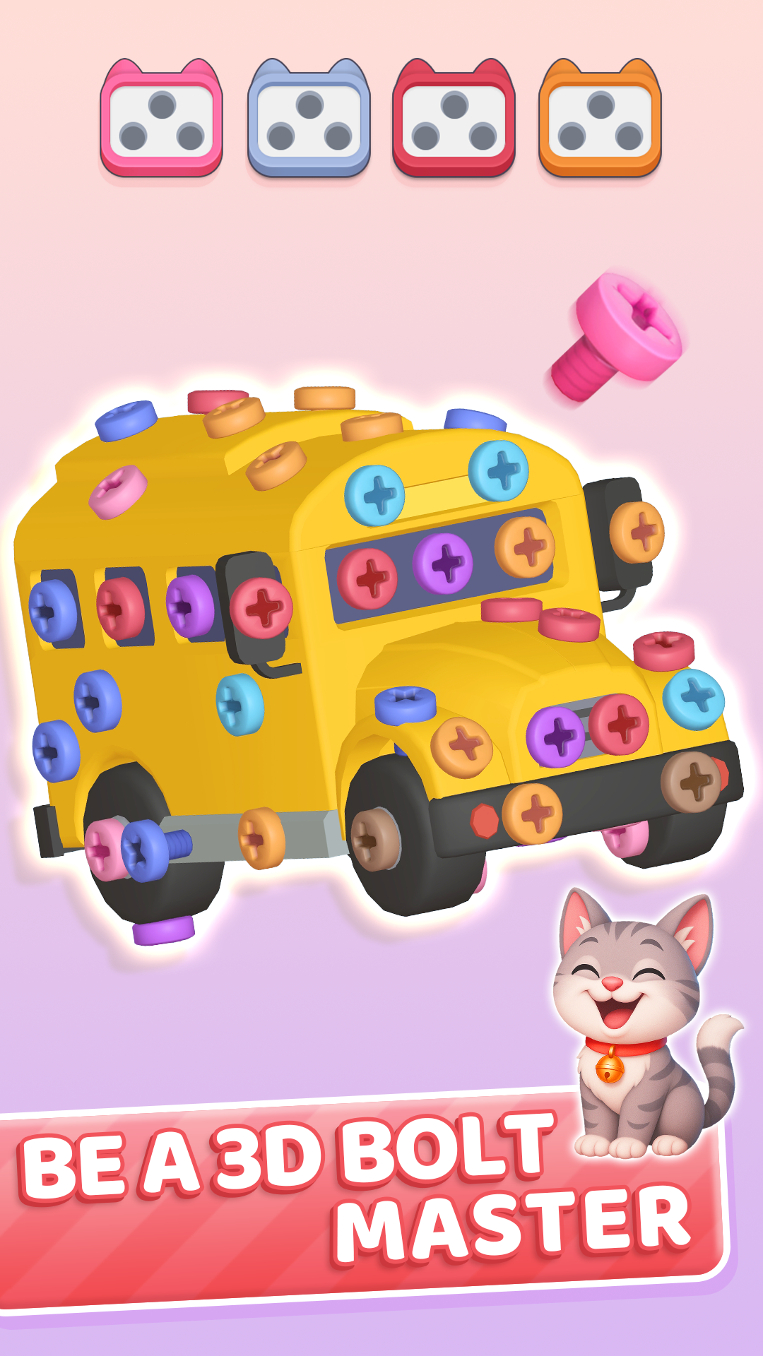 اسکرین شات 5 بازی 3D Bolt Master™