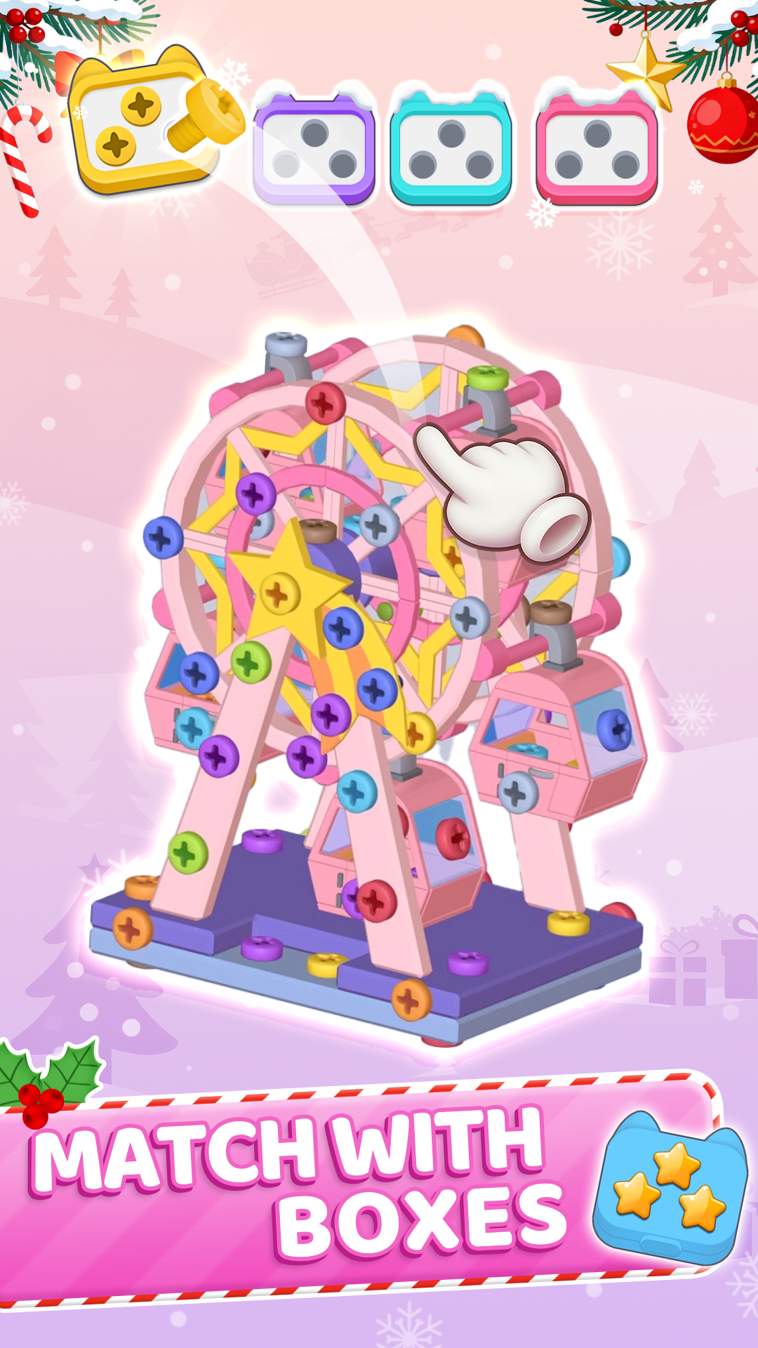 اسکرین شات 4 بازی 3D Bolt Master™: Screw Master®