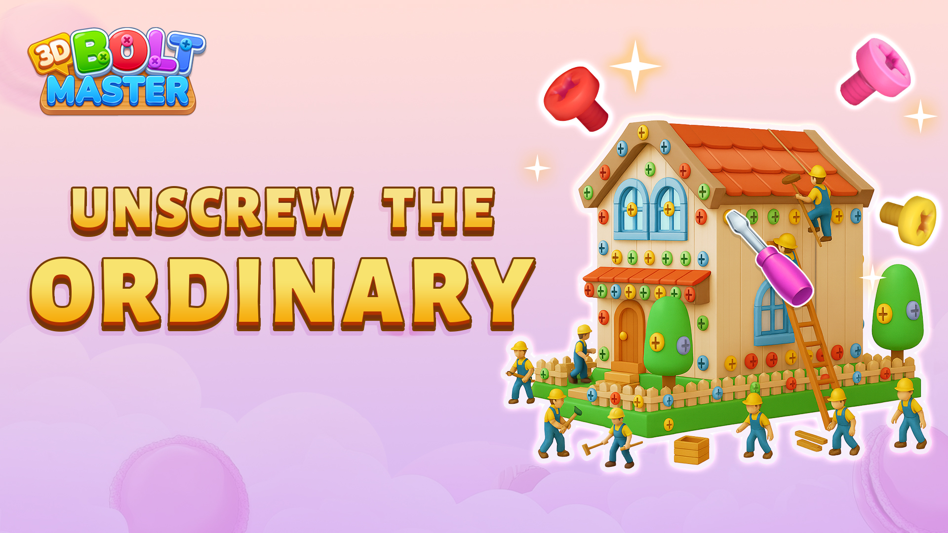 اسکرین شات 2 بازی 3D Bolt Master™: Screw Master®