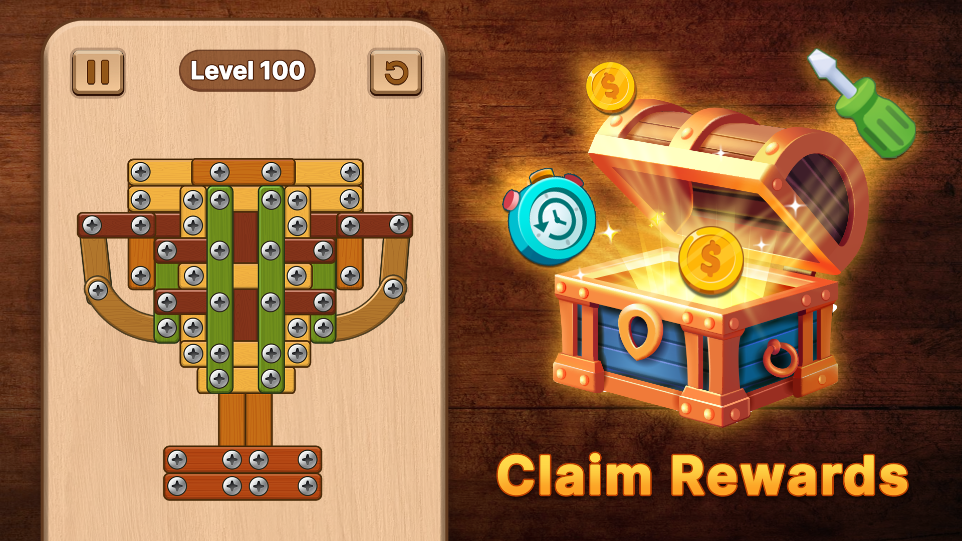 اسکرین شات بازی Screw Challenge: Nuts & Bolts 6