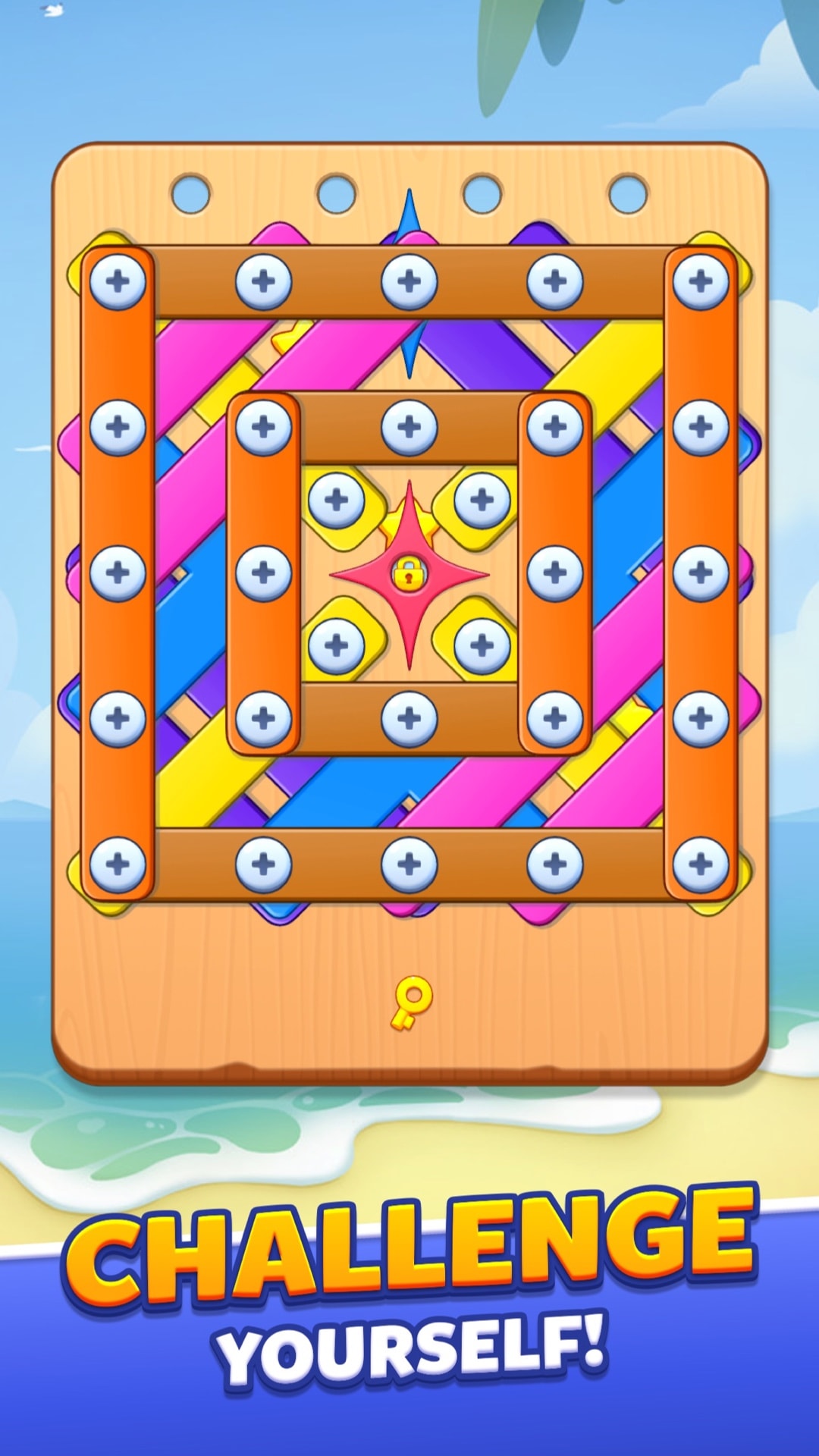 اسکرین شات 4 برنامه Screw Puzzle: Bolts Game
