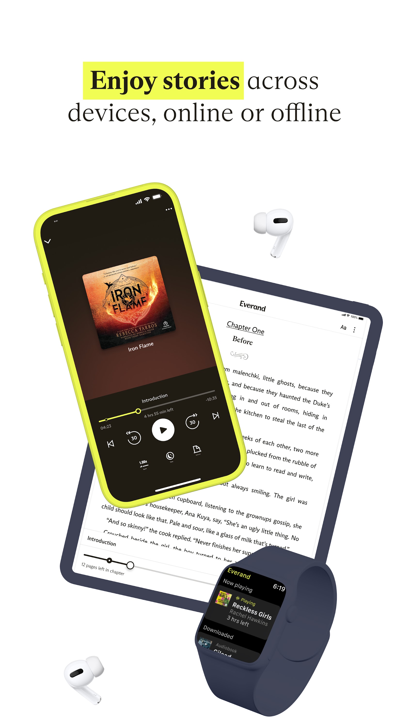 اسکرین شات 5 برنامه Everand: Audiobooks & Ebooks