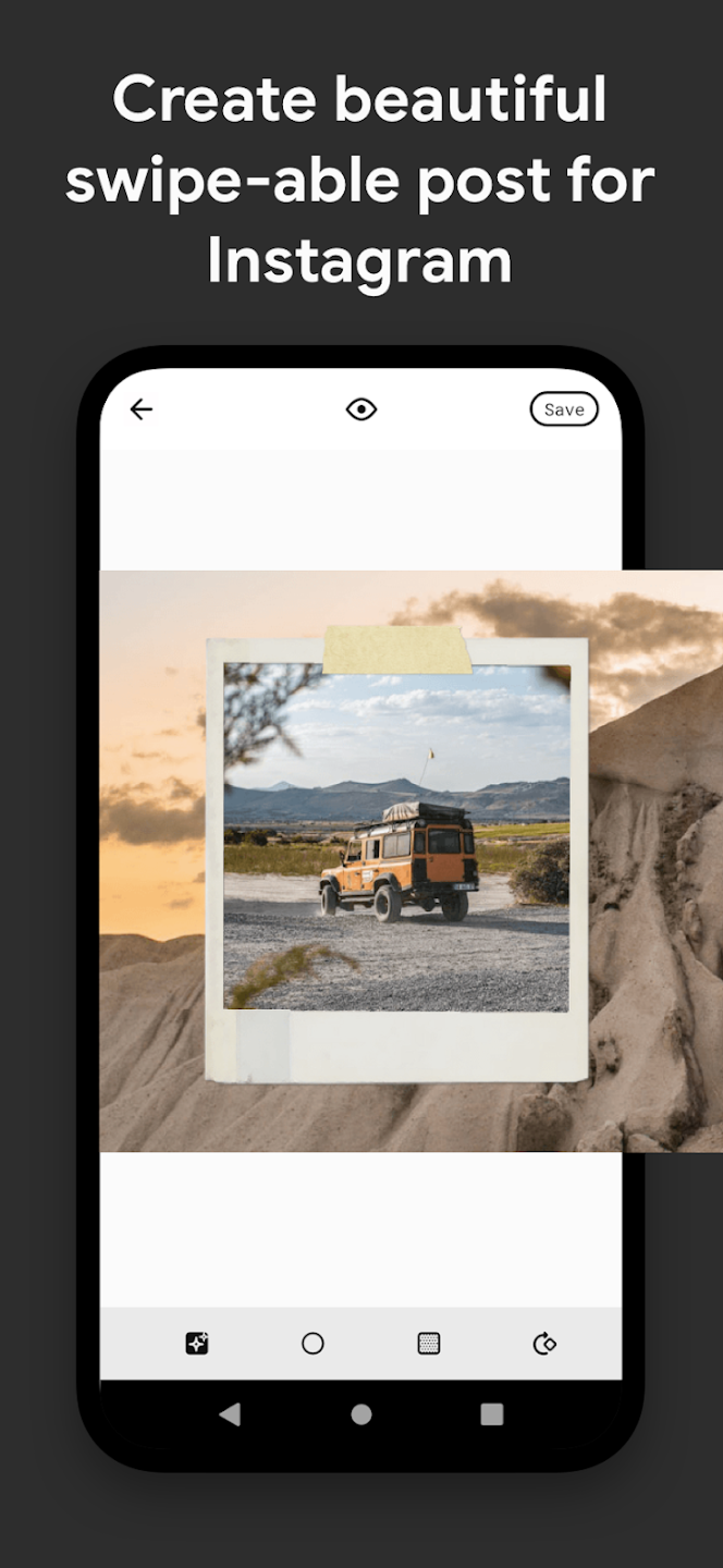 اسکرین شات 1 برنامه Panorama Scroll Carousel Maker