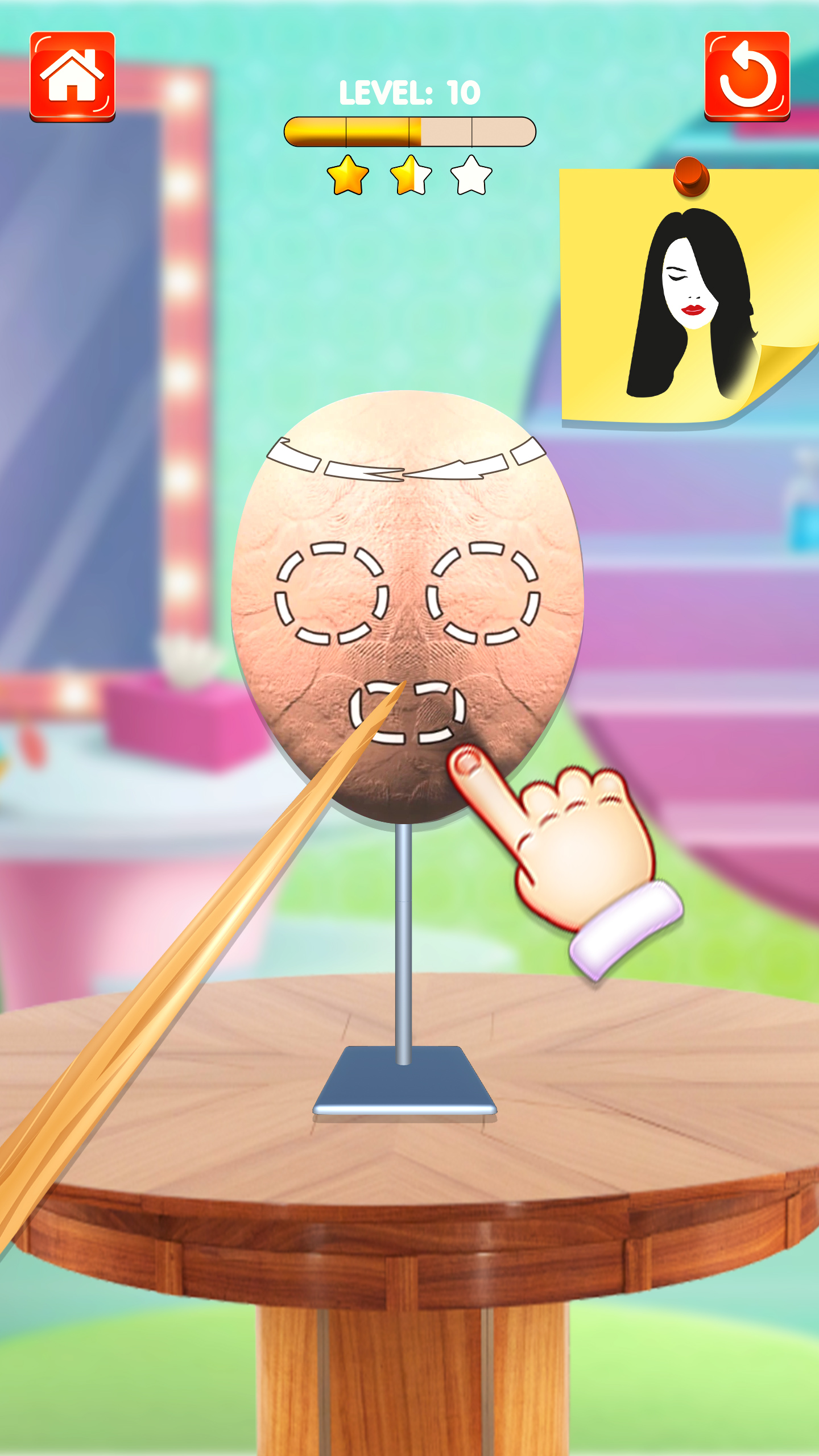 اسکرین شات 4 برنامه Sculpt Face Clay People Games