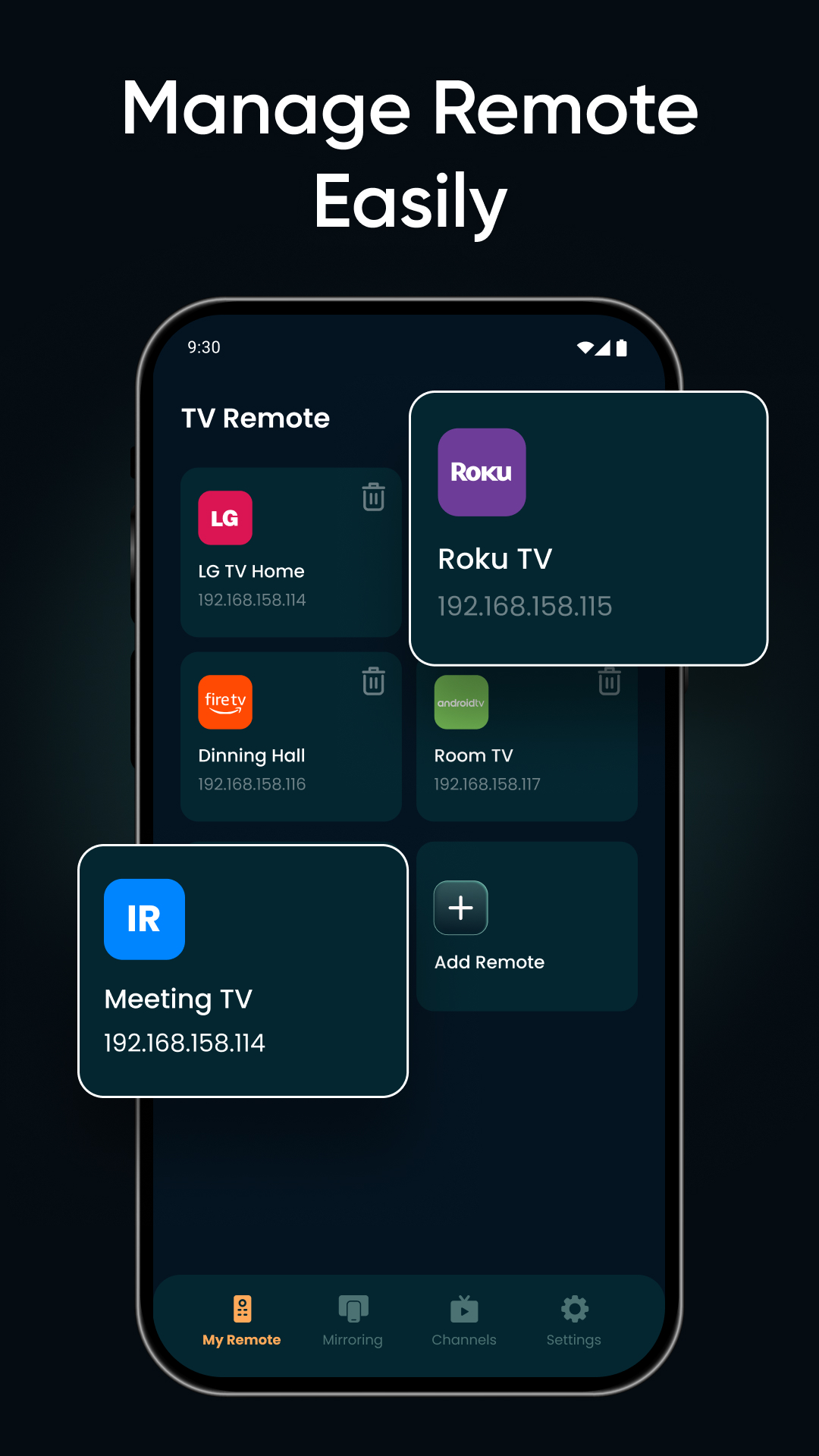 اسکرین شات 7 برنامه All Tv Remote Control-Smart Tv