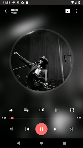 اسکرین شات 1 برنامه Music Player