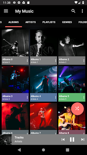 اسکرین شات 2 برنامه Music Player