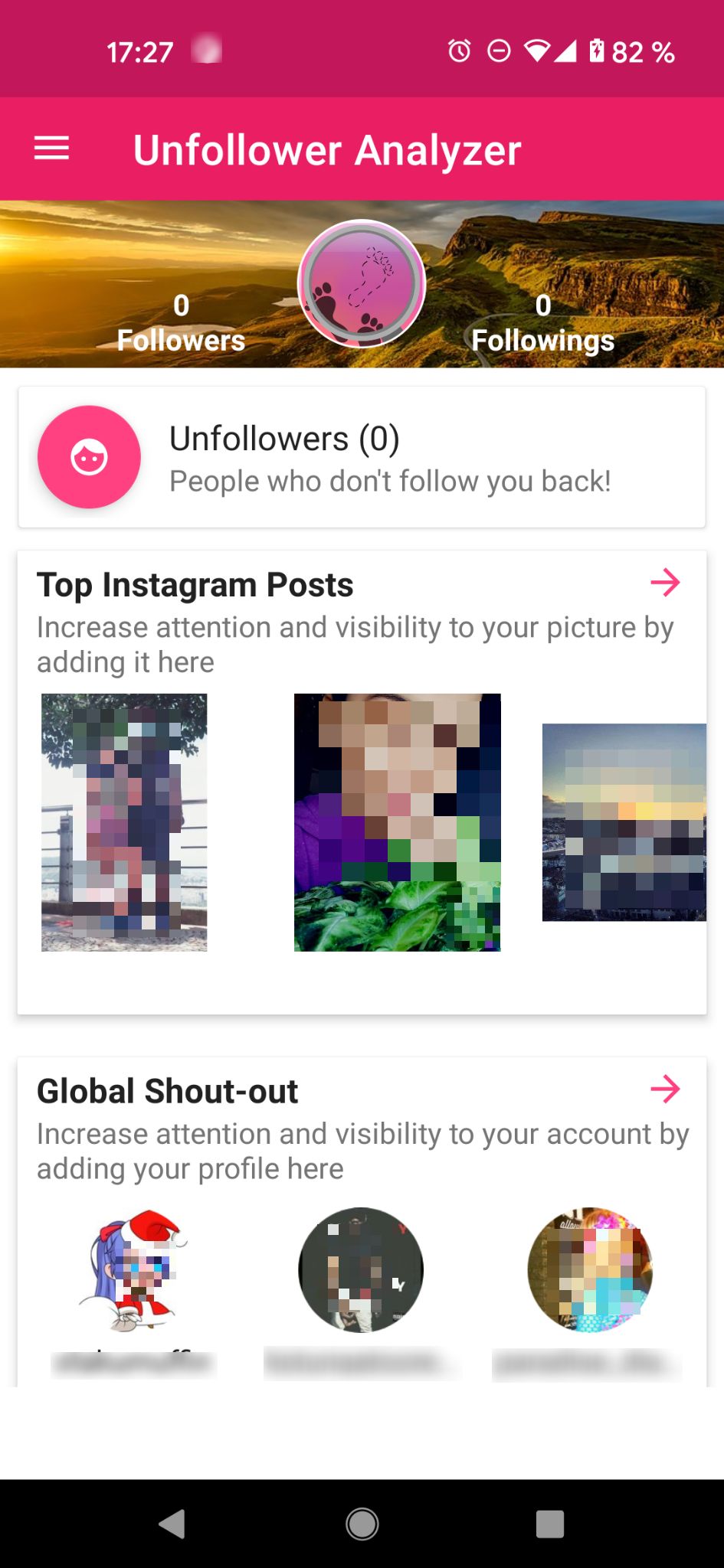 اسکرین شات 2 برنامه Unfollowers & Ghost Followers
