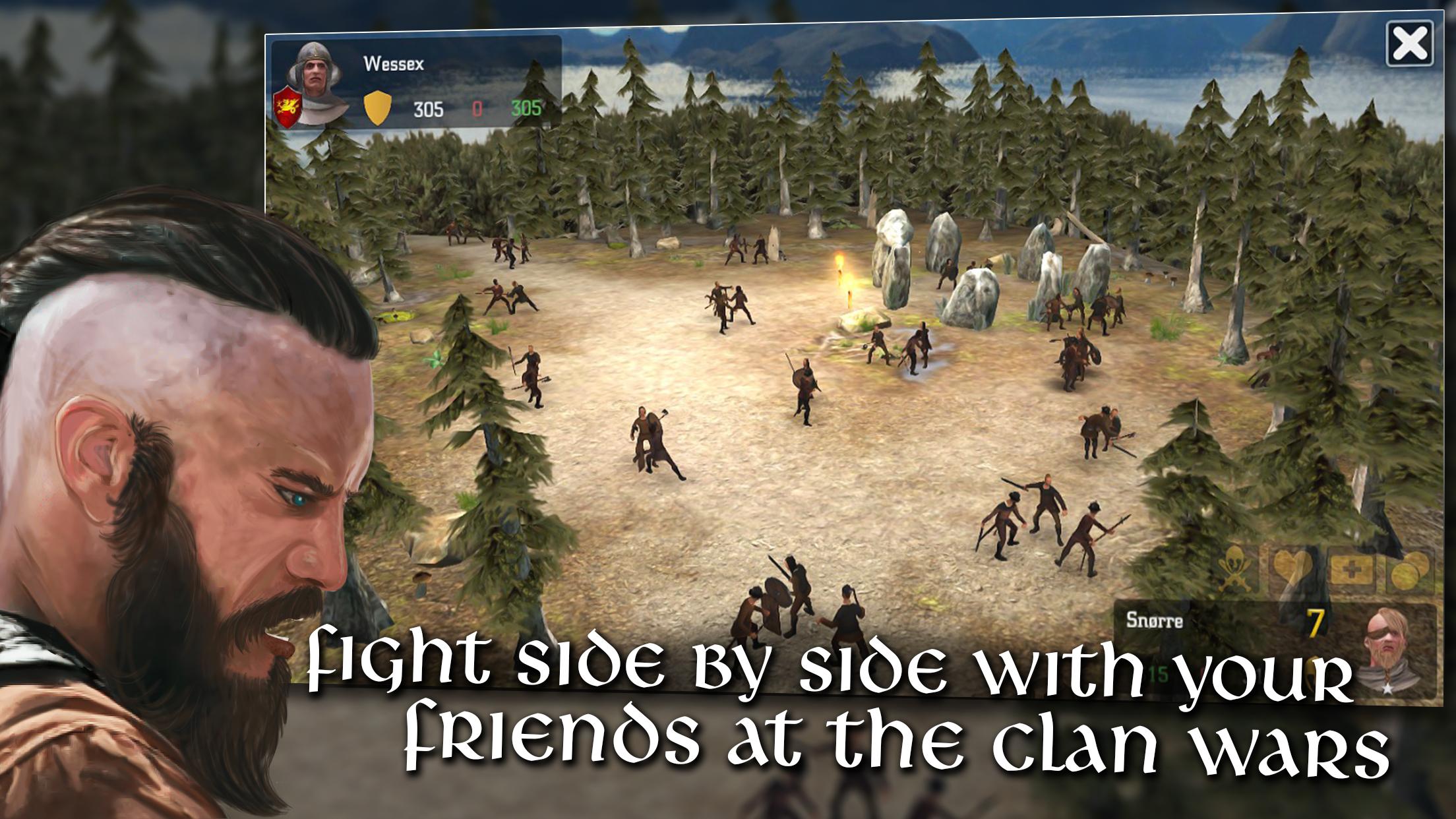 اسکرین شات 1 بازی Vikings at War