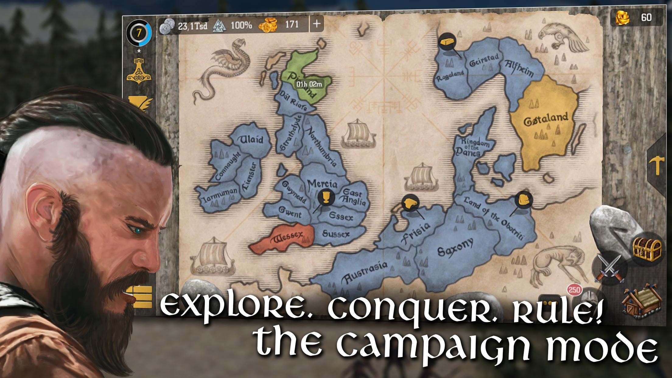 اسکرین شات 4 بازی Vikings at War