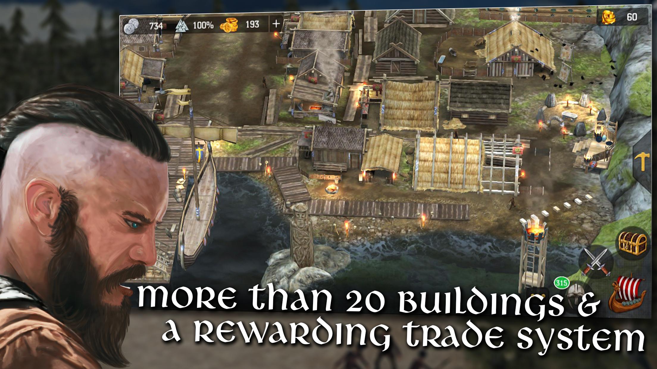 اسکرین شات 5 بازی Vikings at War