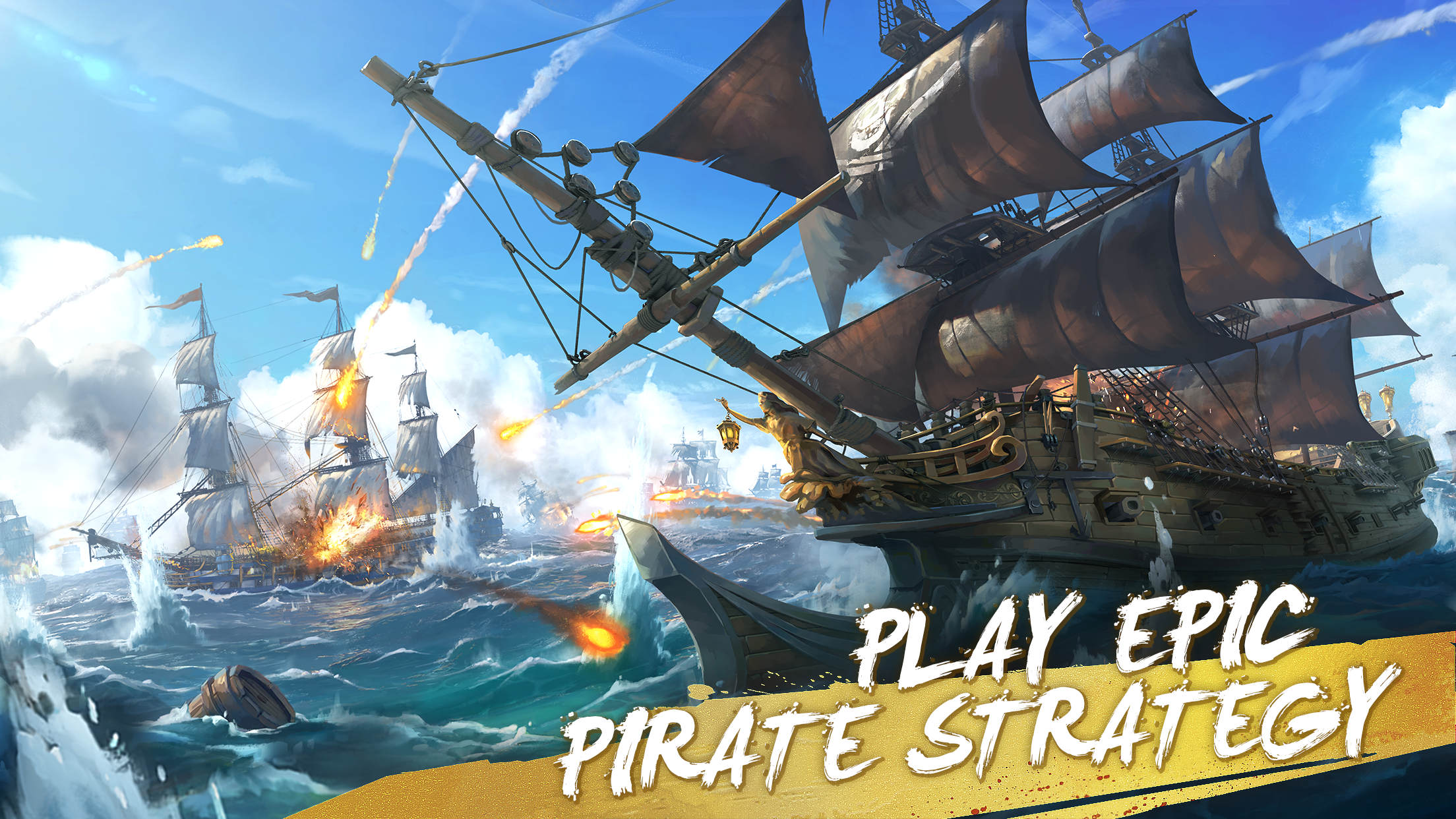 اسکرین شات 1 بازی Sea of Conquest: Pirate War