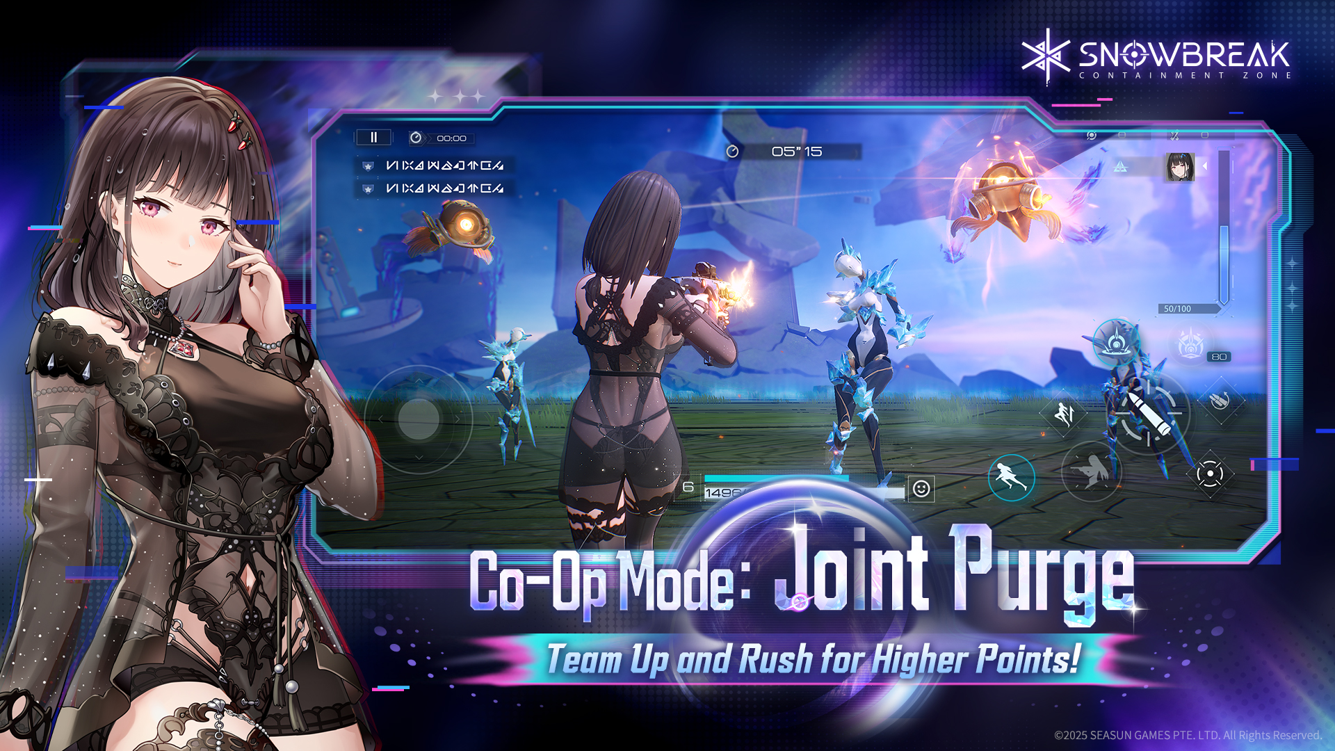 اسکرین شات 5 بازی Snowbreak: Containment Zone