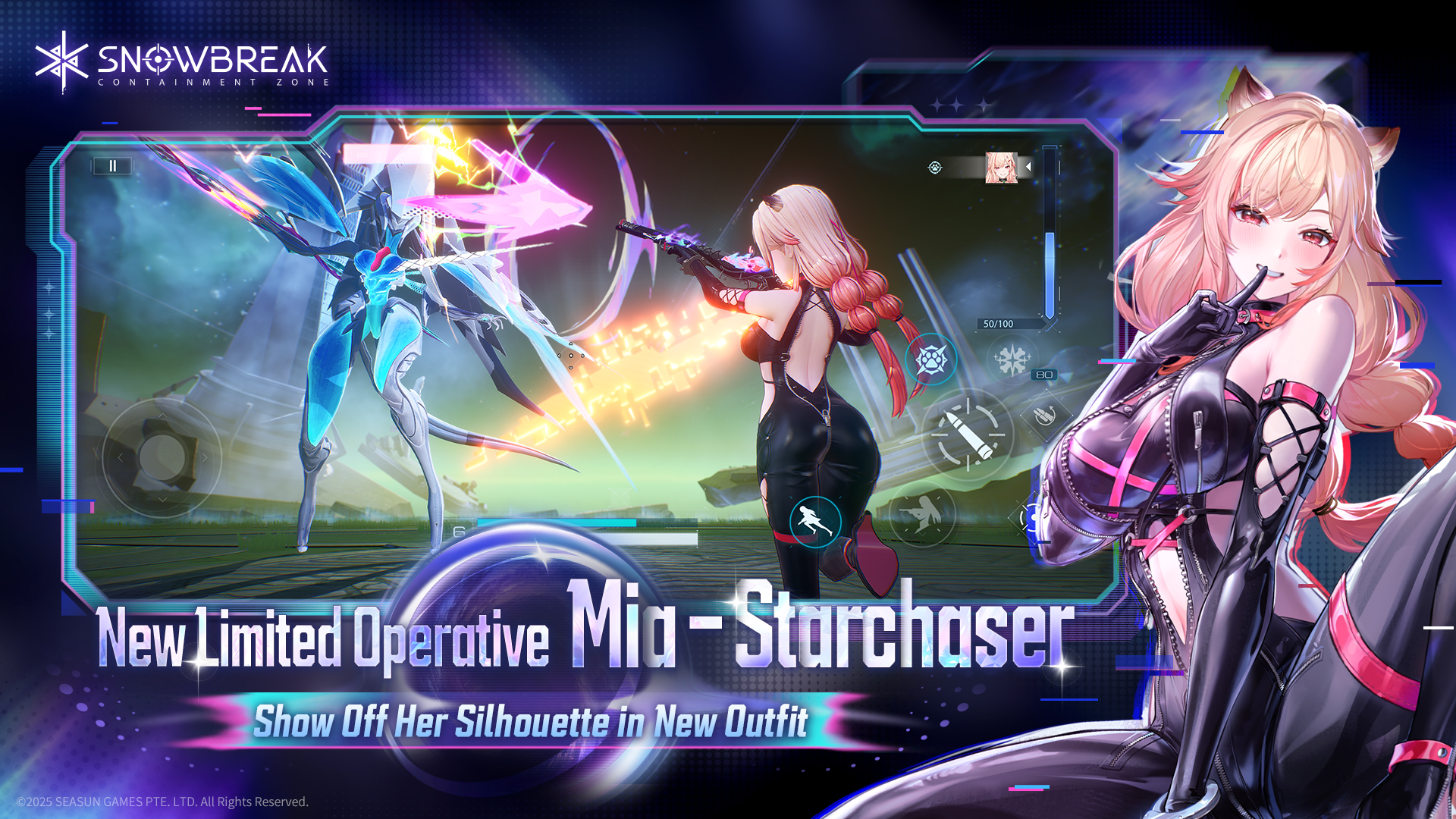 اسکرین شات 2 بازی Snowbreak: Containment Zone