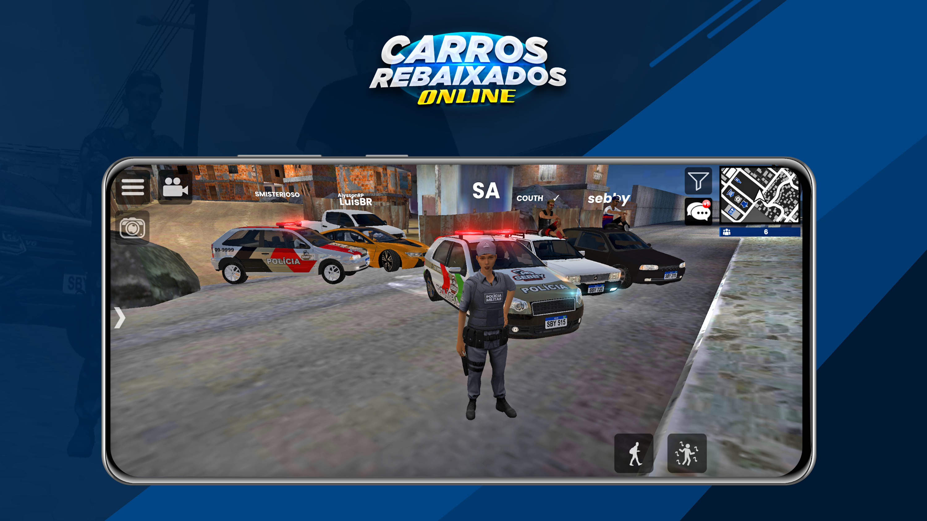 اسکرین شات 5 بازی Carros Rebaixados Online