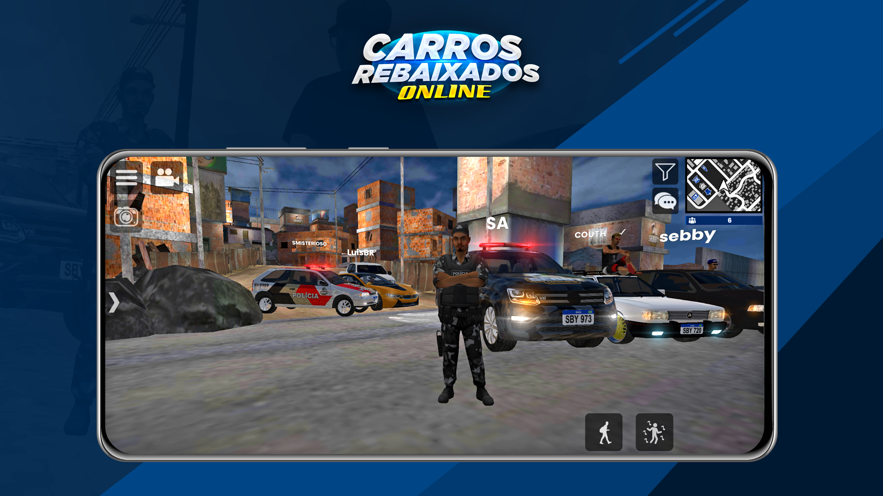 اسکرین شات 4 بازی Carros Rebaixados Online