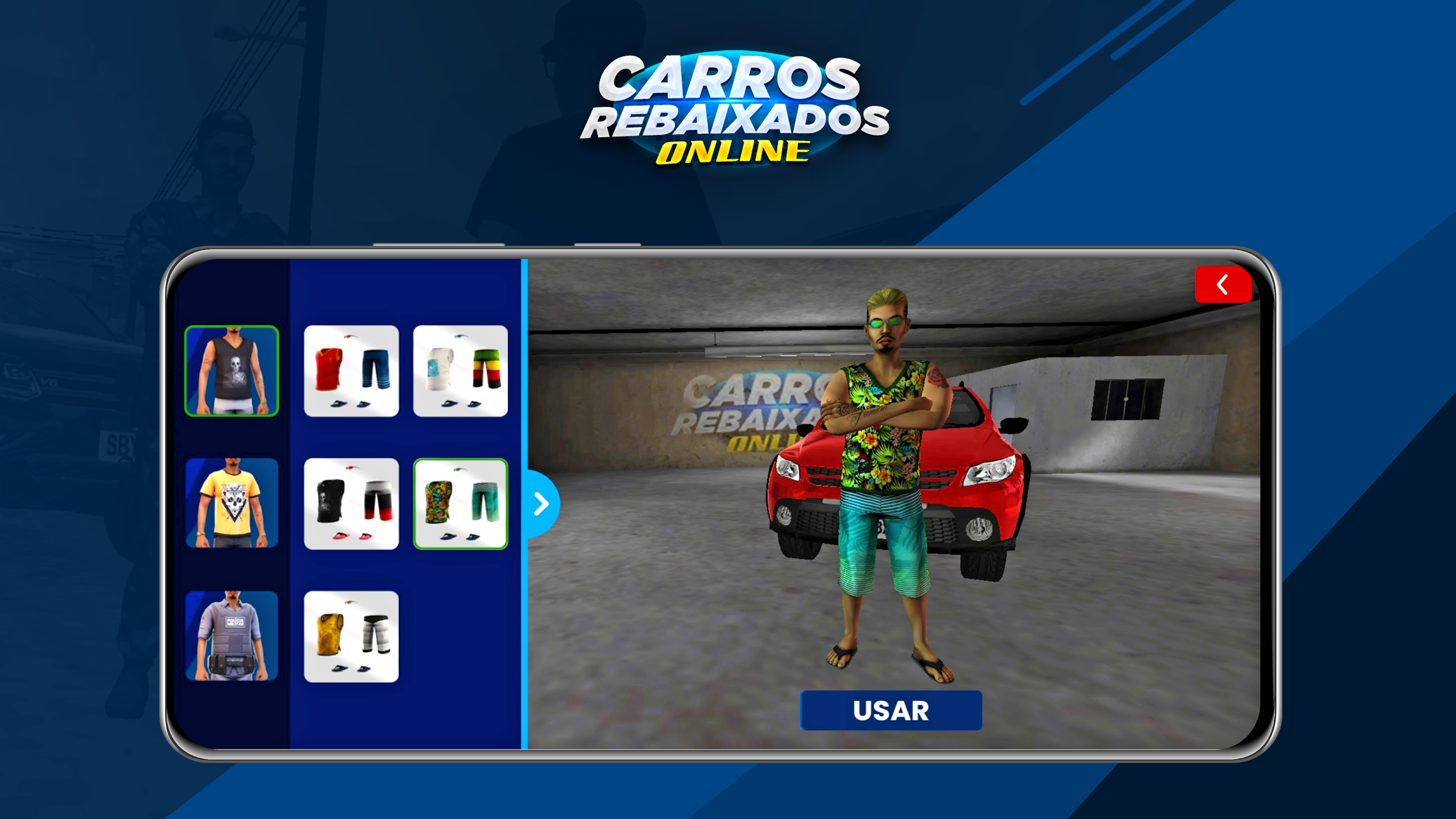 اسکرین شات 8 بازی Carros Rebaixados Online