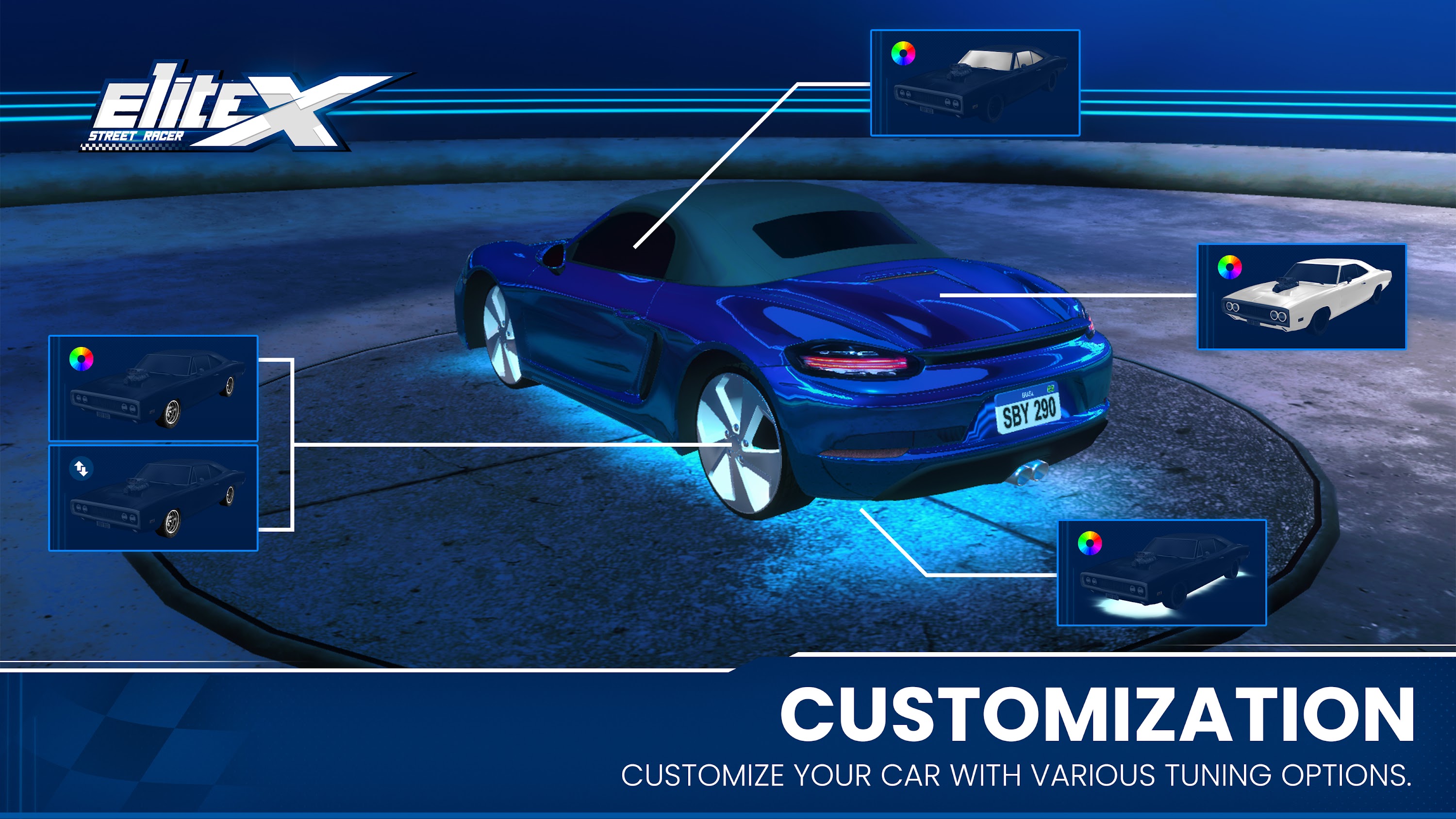 اسکرین شات 4 بازی Elite X - Street Racer